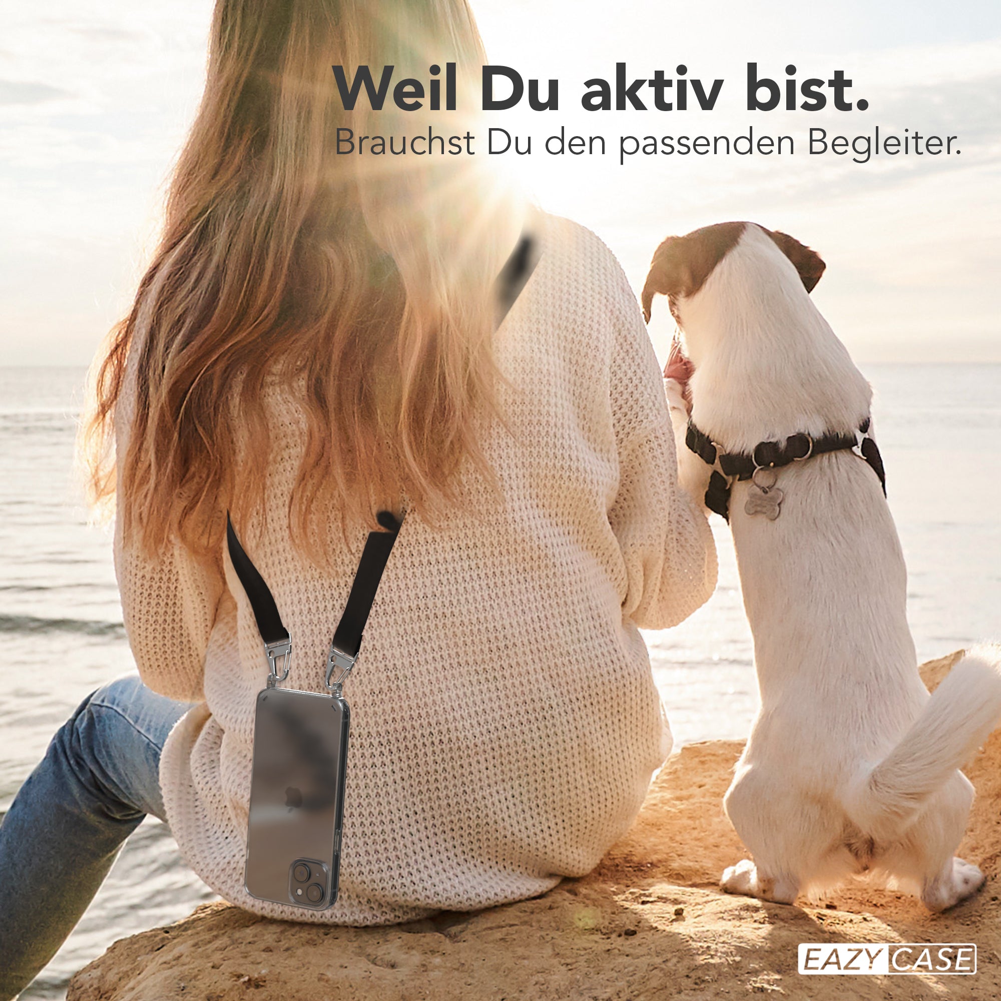 iPhone 15 Plus Hülle + breites Band