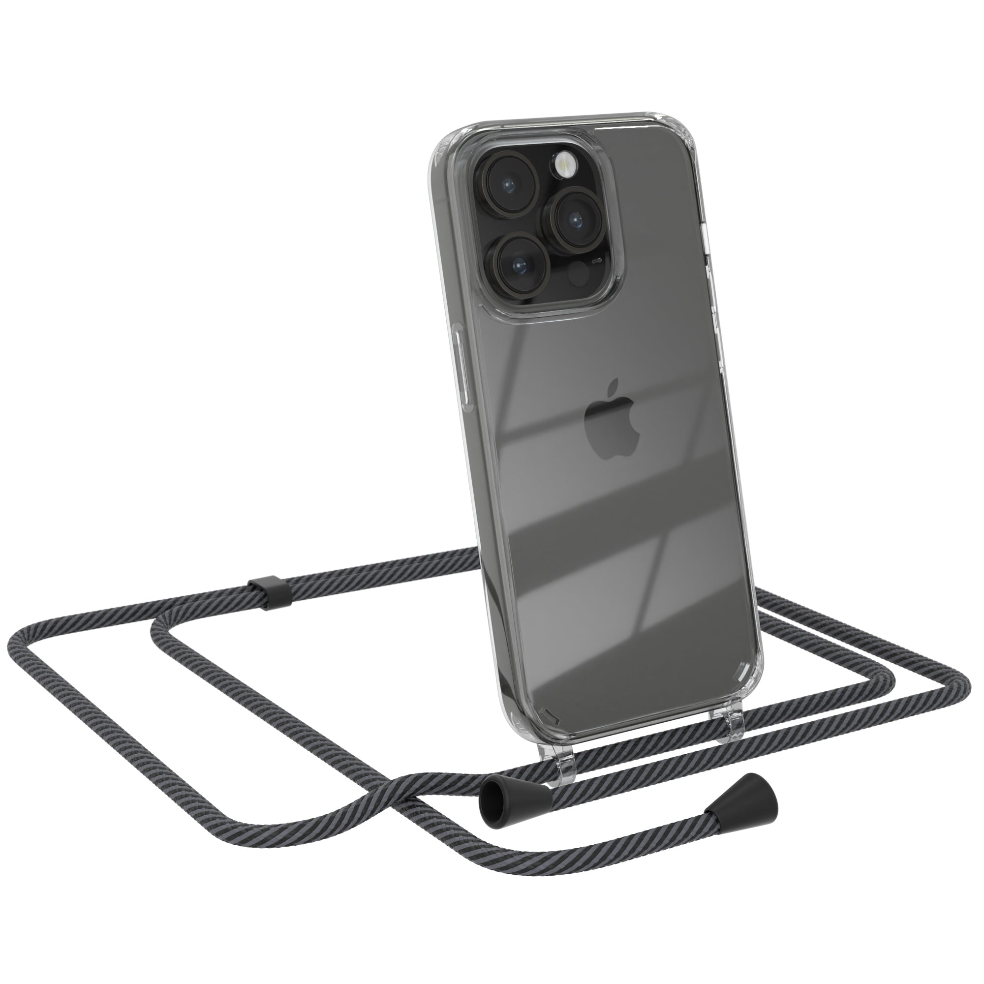 iPhone 14 Pro transparente Hülle + Kordel