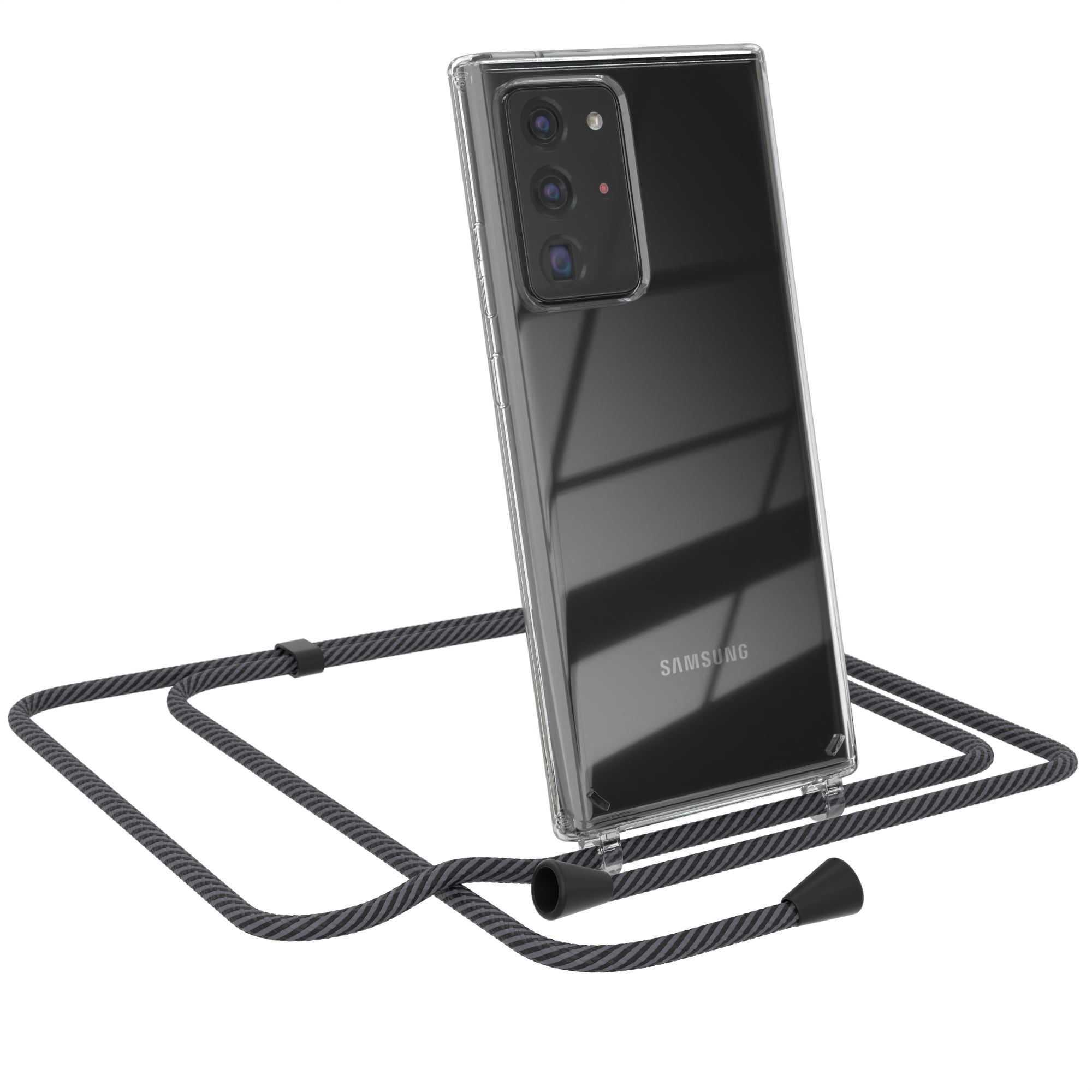 Galaxy Note 20 Ultra transparente Hülle + Kordel