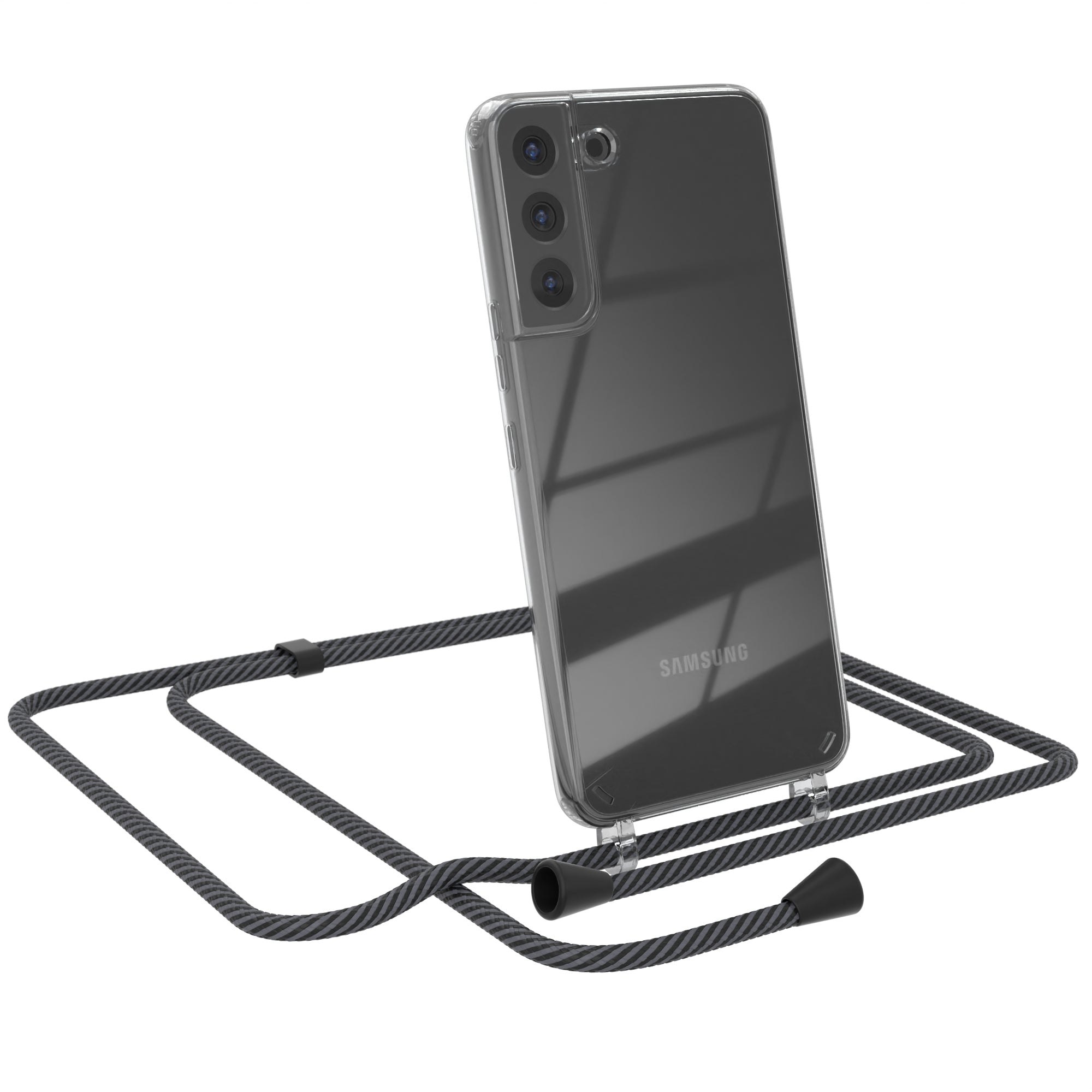 Galaxy S22 Plus 5G transparente Hülle + Kordel