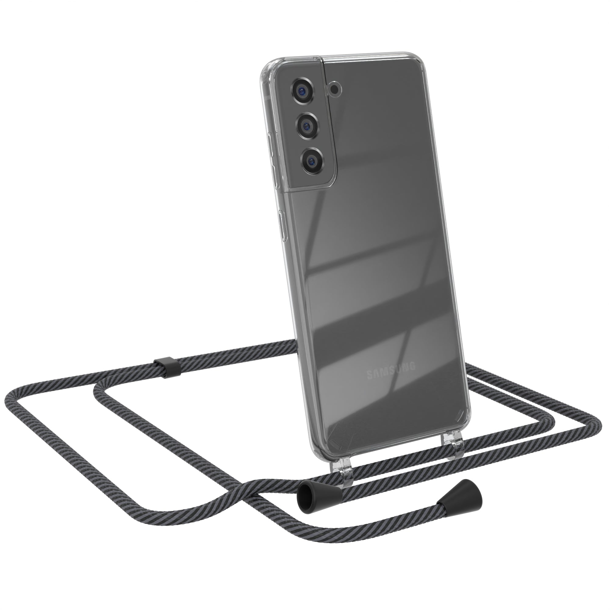 Galaxy S21 FE 5G transparente Hülle + Kordel
