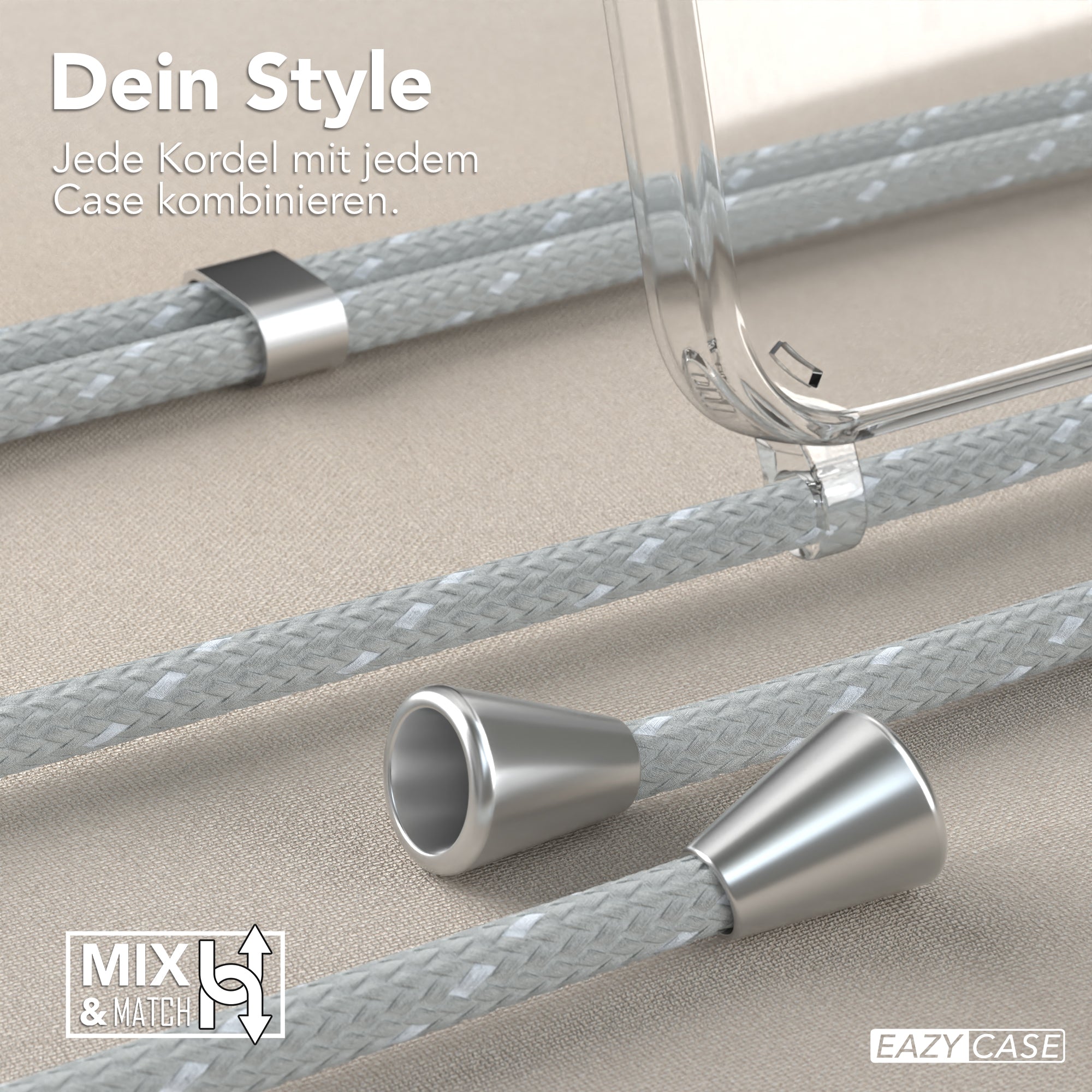 Galaxy S20 FE / S20 FE 5G transparente Hülle + Kordel