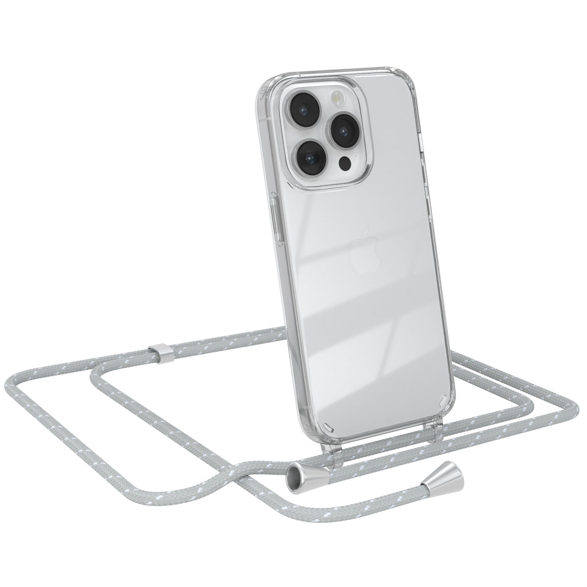 iPhone 14 Pro transparente Hülle + Kordel