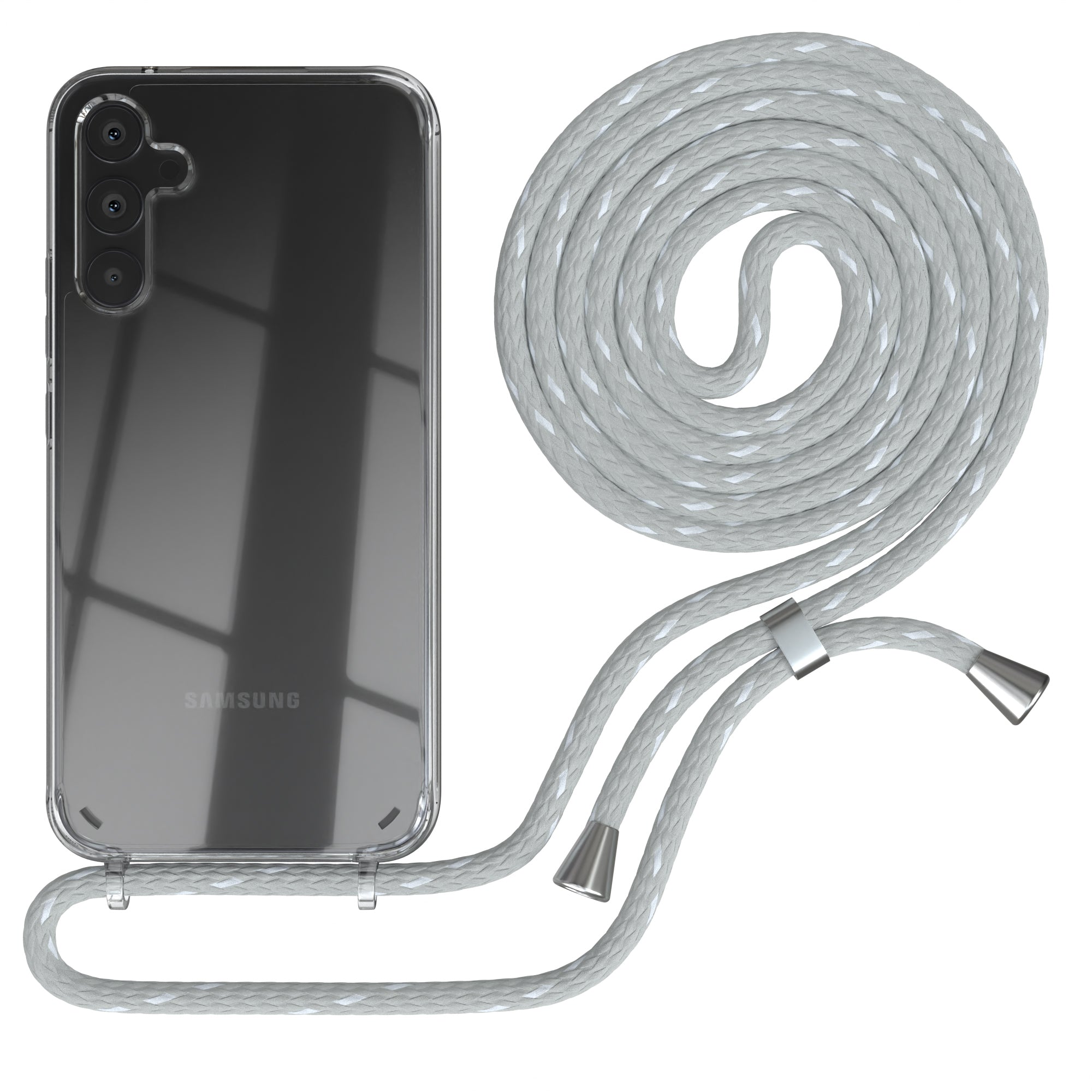 Galaxy A34 transparente Hülle + Kordel
