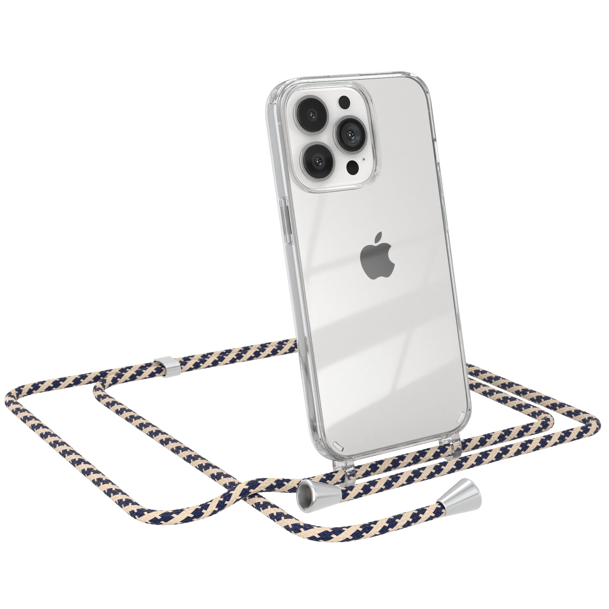 iPhone 13 Pro transparente Hülle + Kordel