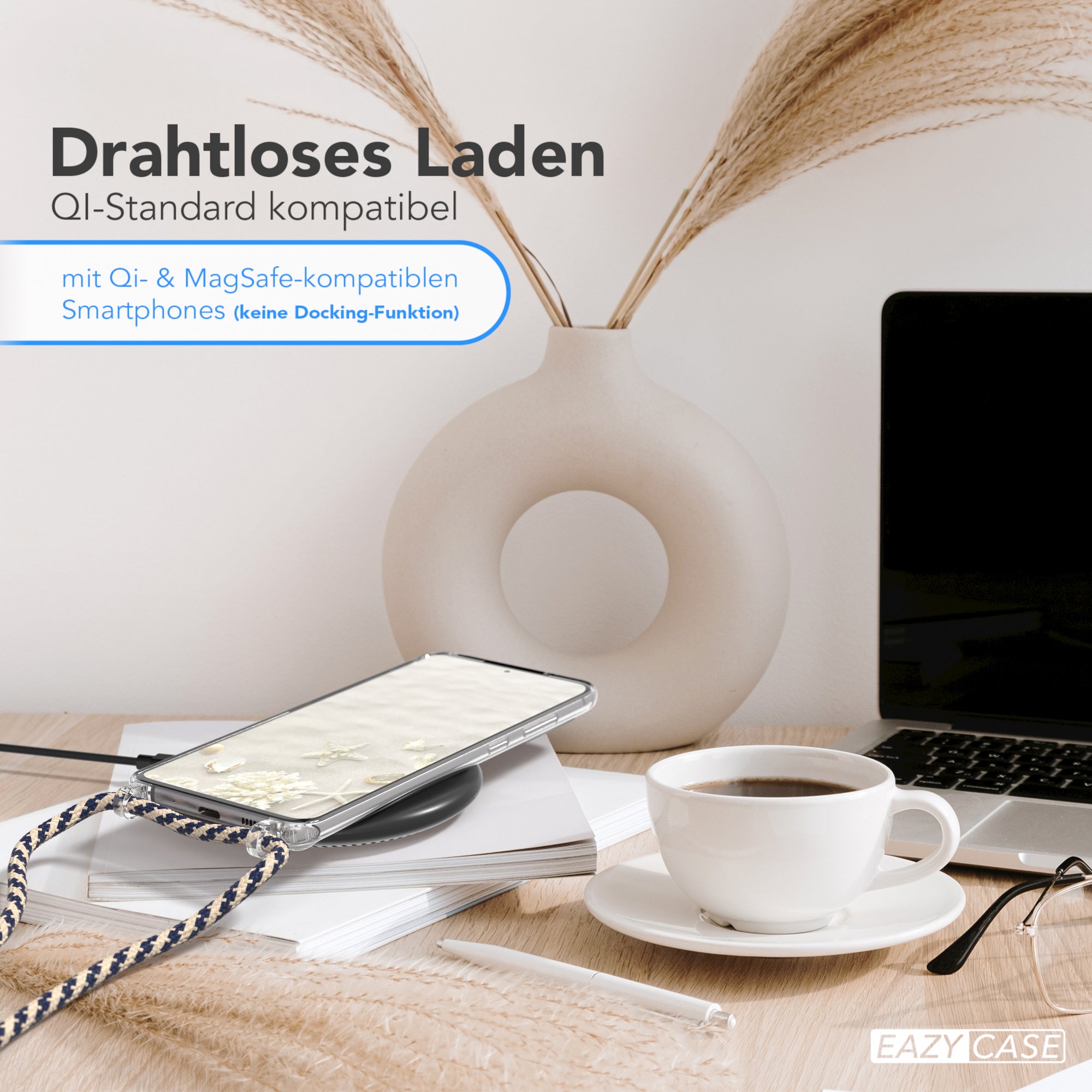 Galaxy S20 Plus / 5G transparente Hülle + Kordel