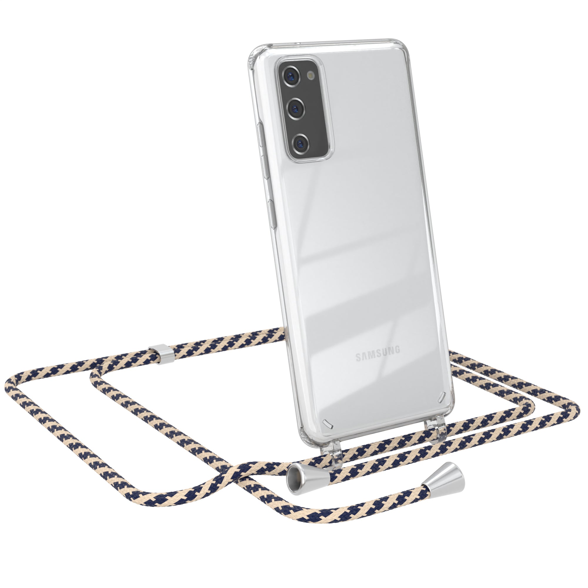 Galaxy S20 FE / S20 FE 5G transparente Hülle + Kordel