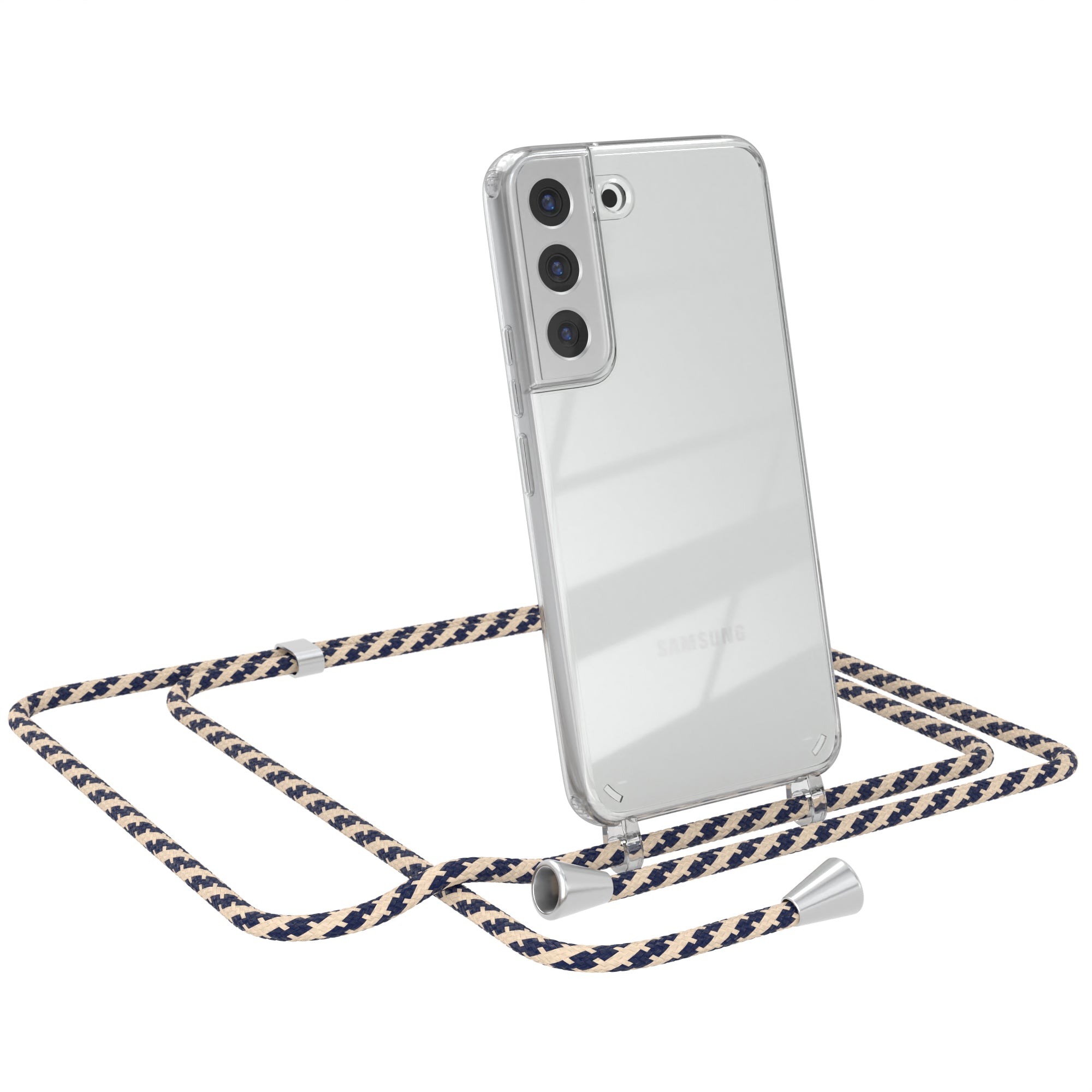 Galaxy S22 5G transparente Hülle + Kordel
