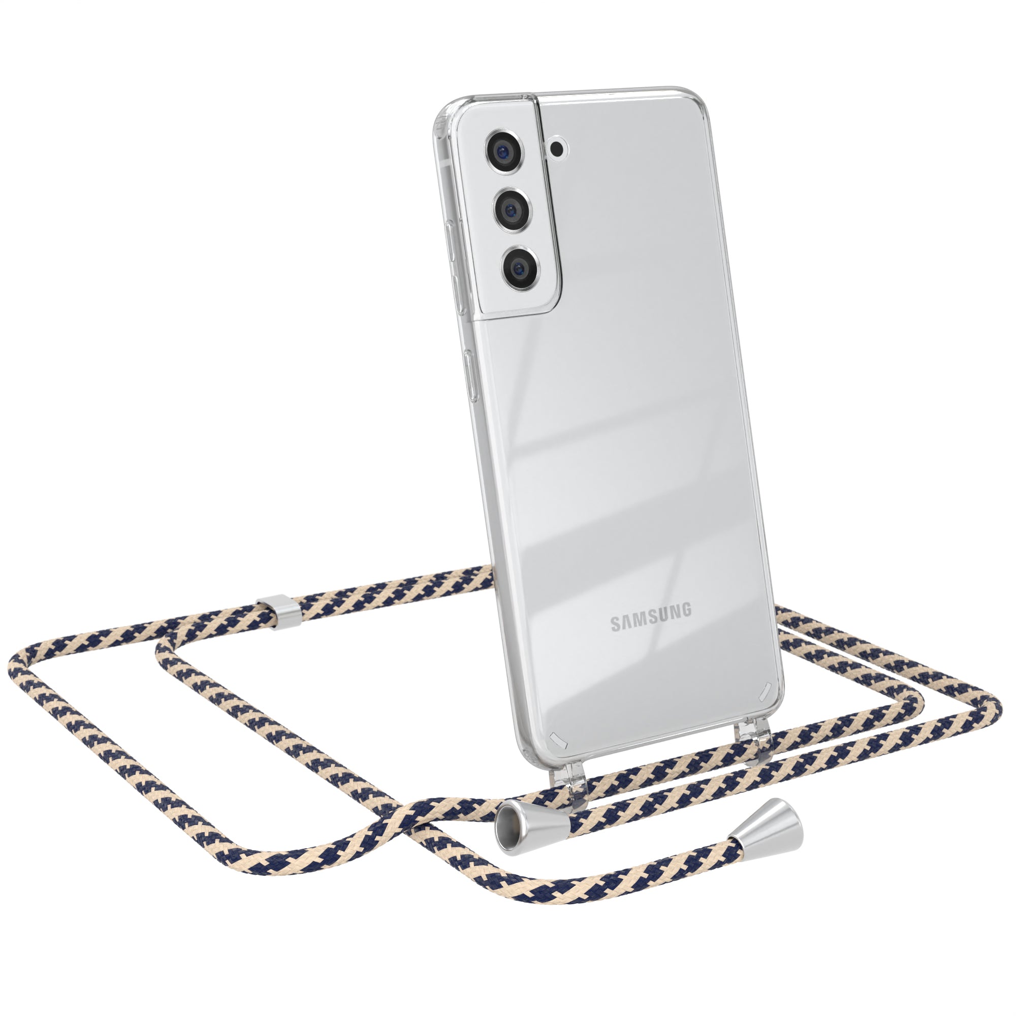 Galaxy S21 FE 5G transparente Hülle + Kordel