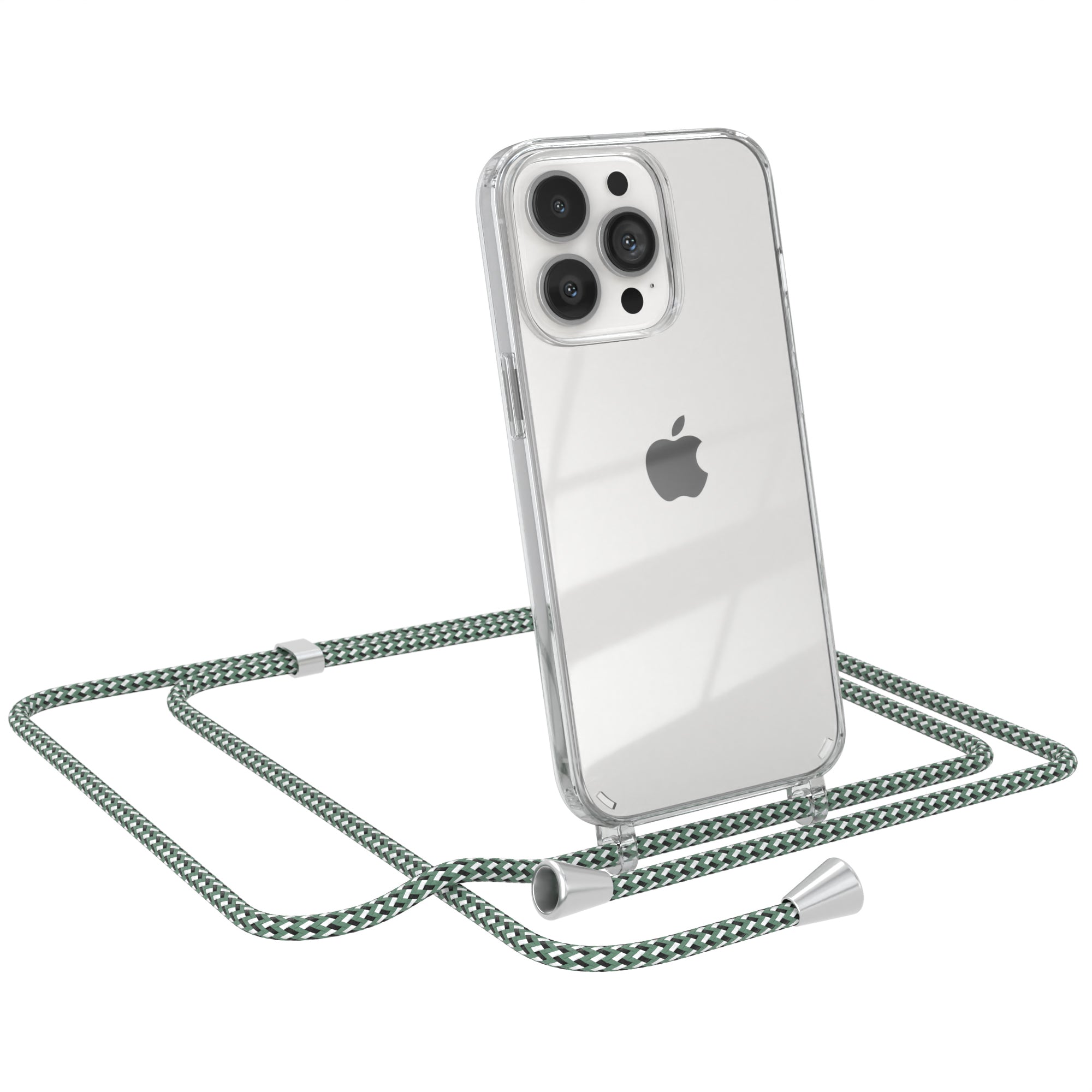 iPhone 13 Pro transparente Hülle + Kordel
