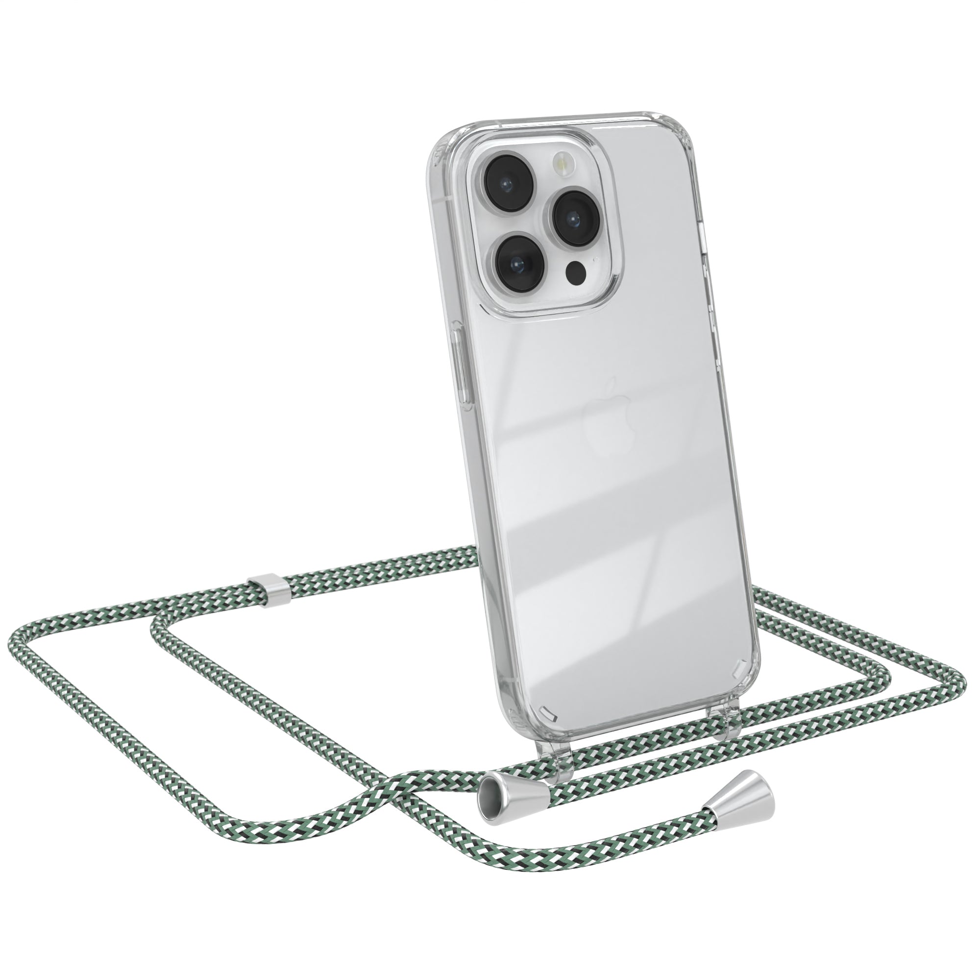 iPhone 14 Pro transparente Hülle + Kordel