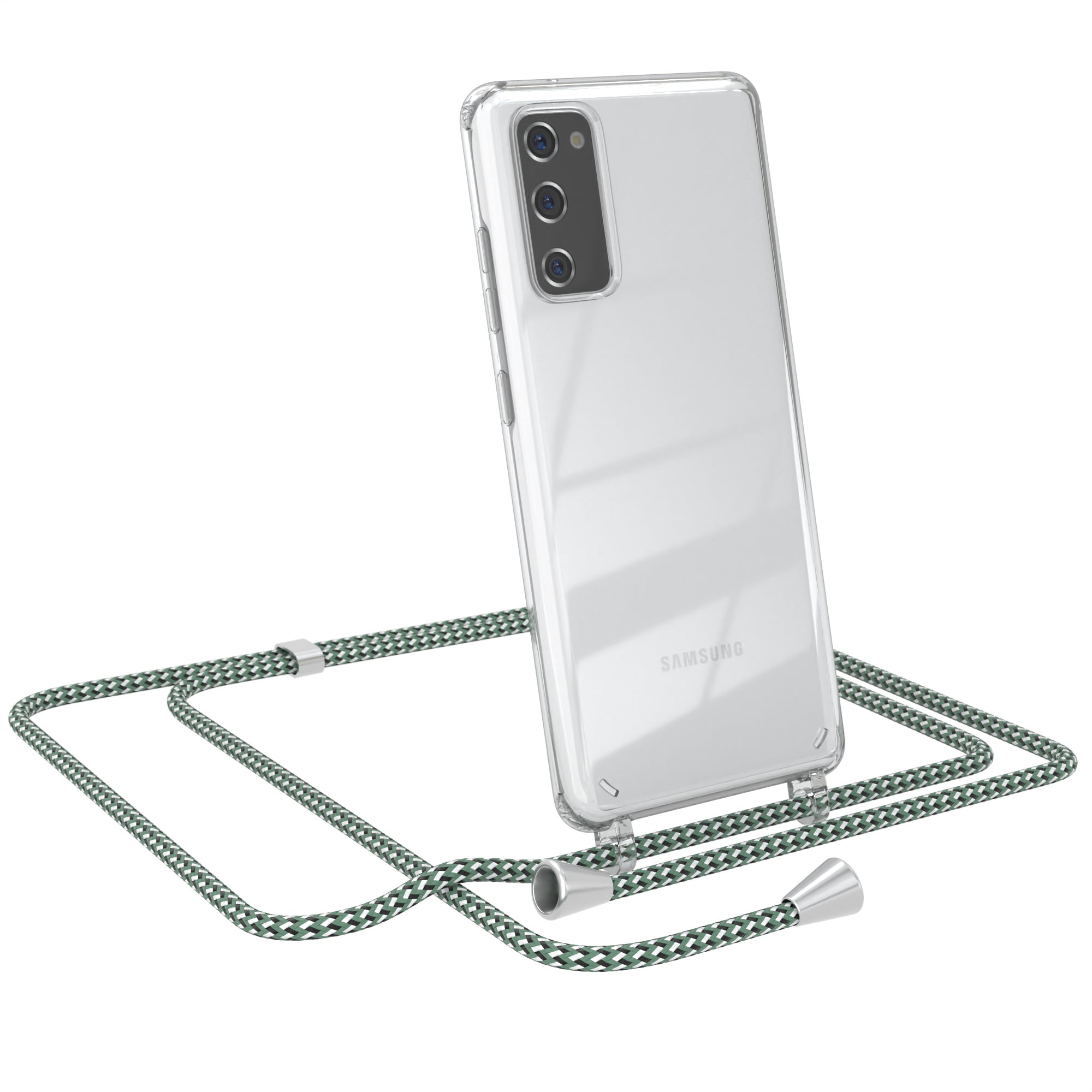 Galaxy S20 FE / S20 FE 5G transparente Hülle + Kordel