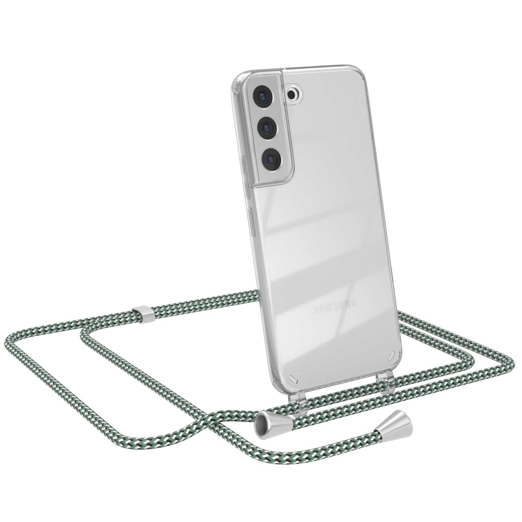 Galaxy S22 5G transparente Hülle + Kordel
