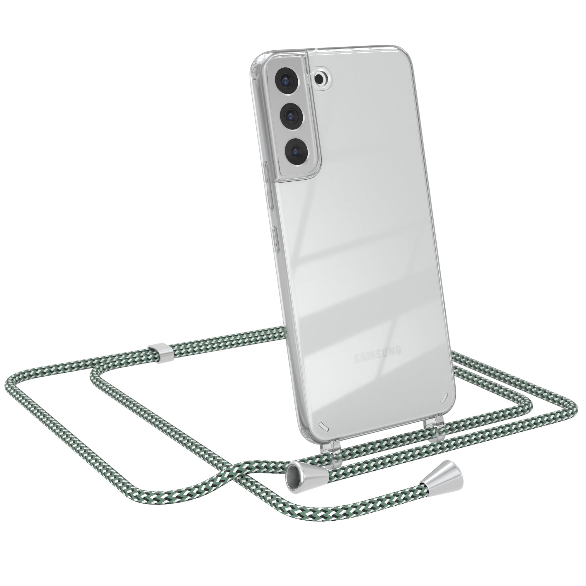 Galaxy S22 Plus 5G transparente Hülle + Kordel