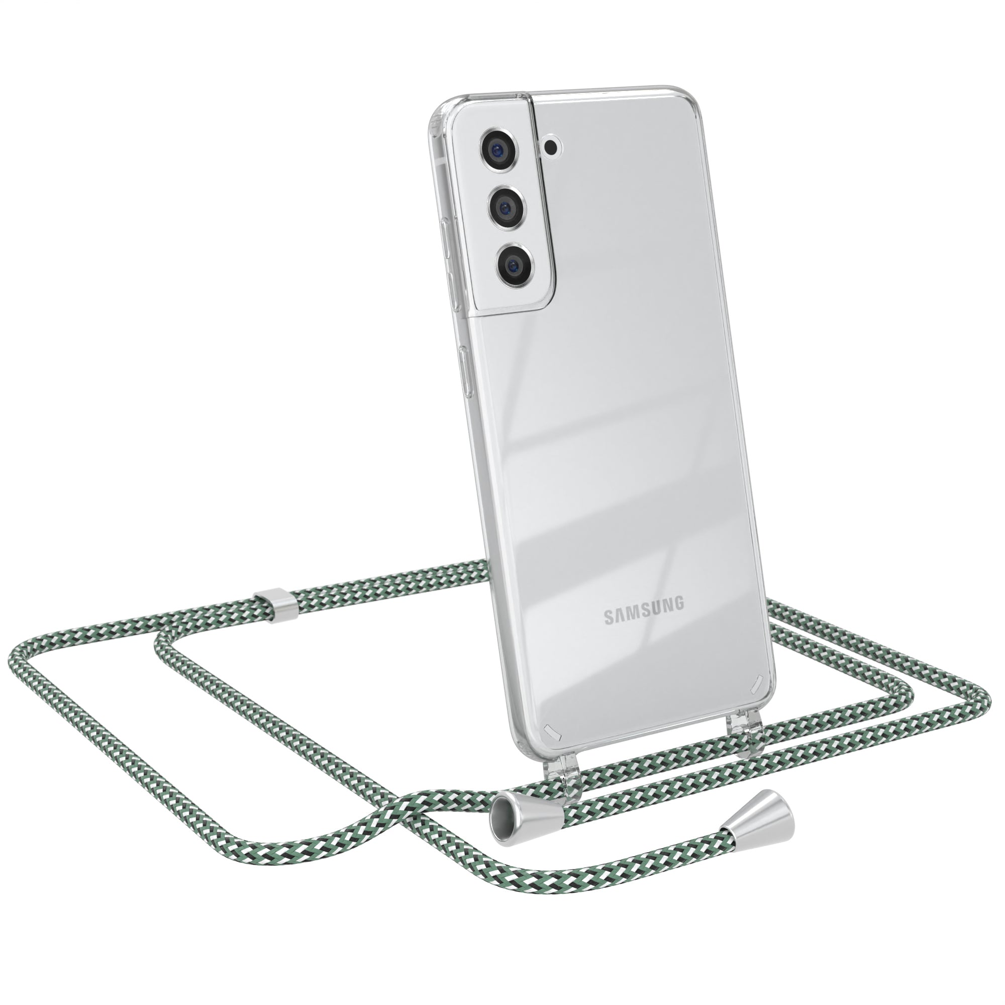 Galaxy S21 FE 5G transparente Hülle + Kordel