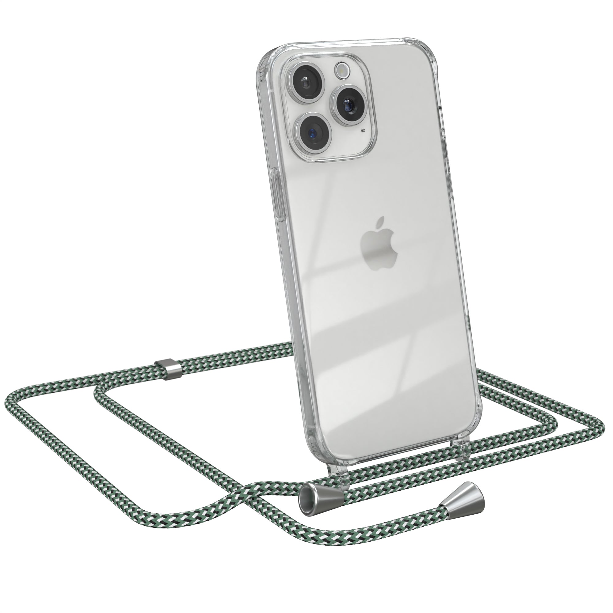 iPhone 15 Pro Max transparente Hülle + Kordel