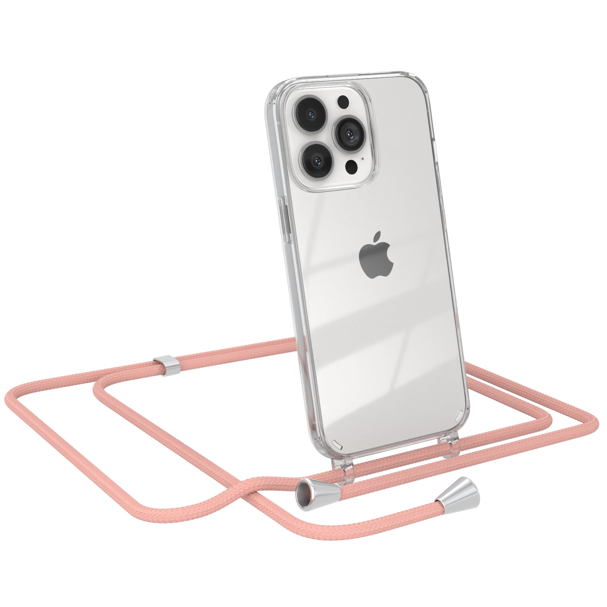 iPhone 13 Pro transparente Hülle + Kordel