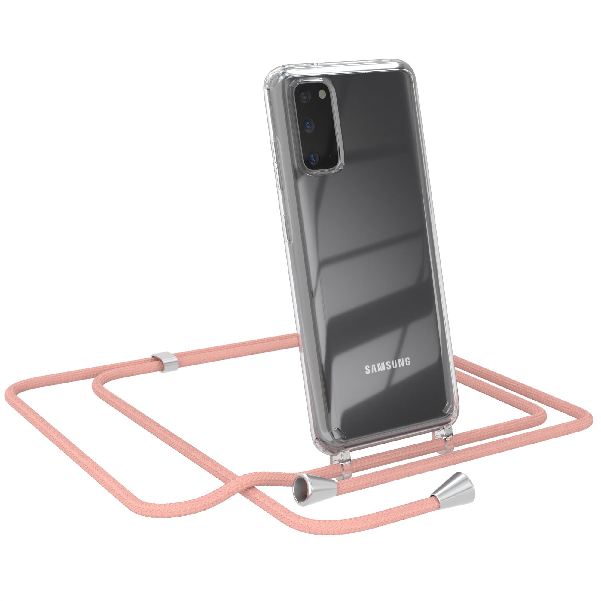 Galaxy S20 / 5G transparente Hülle + Kordel
