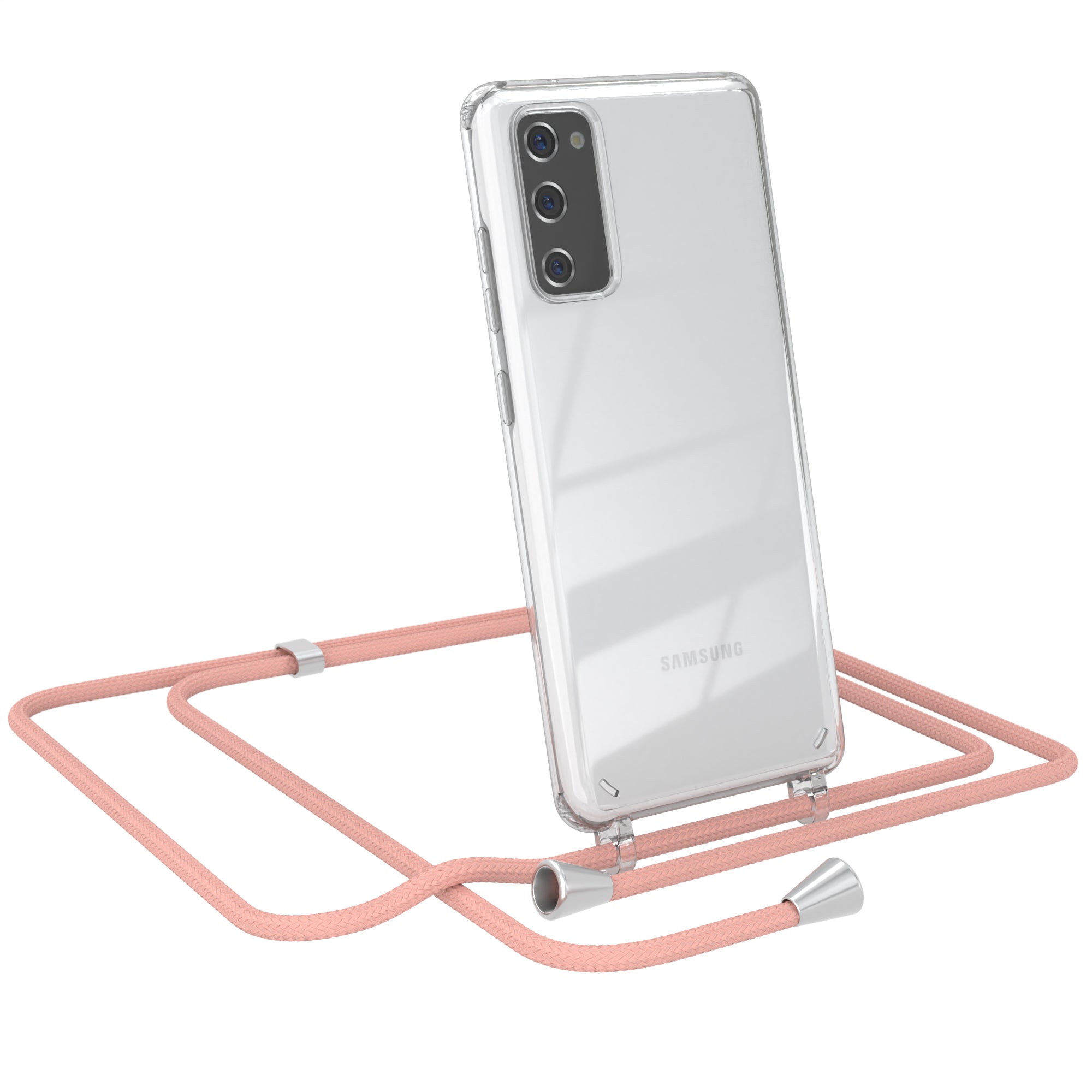 Galaxy S20 FE / S20 FE 5G transparente Hülle + Kordel