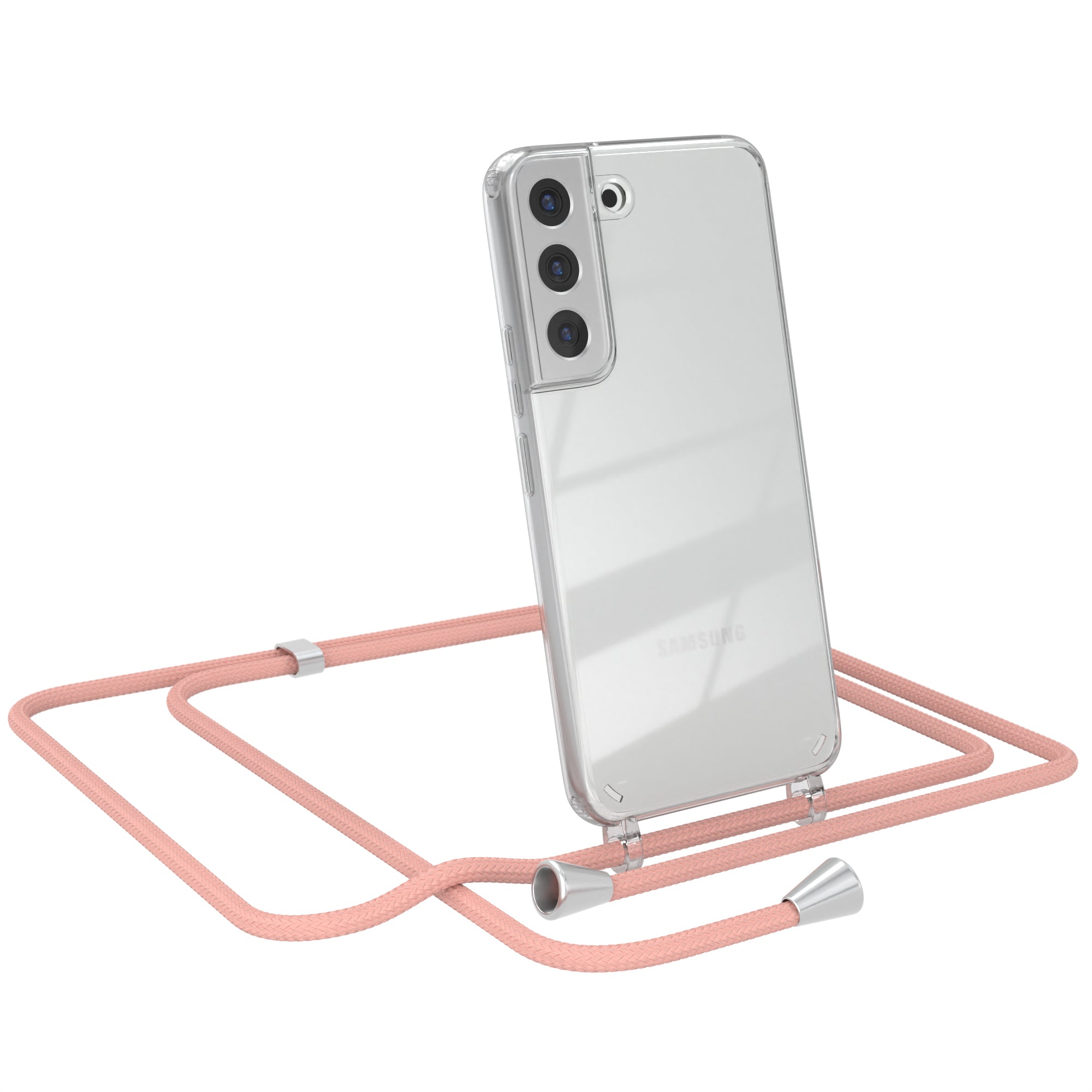 Galaxy S22 5G transparente Hülle + Kordel