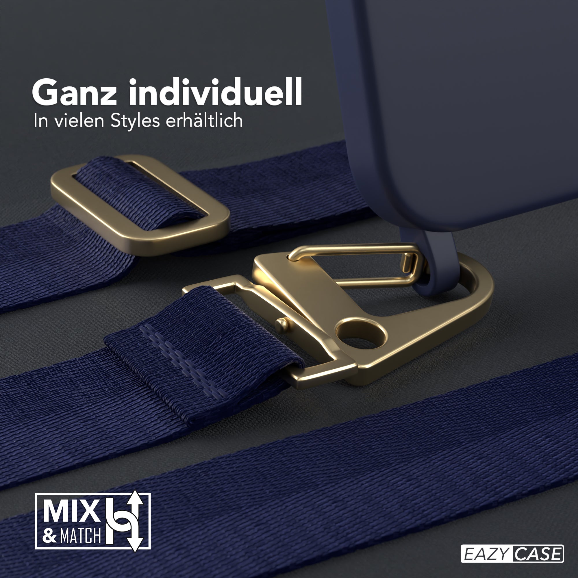 iPhone 15 Silikonhülle + breites Band