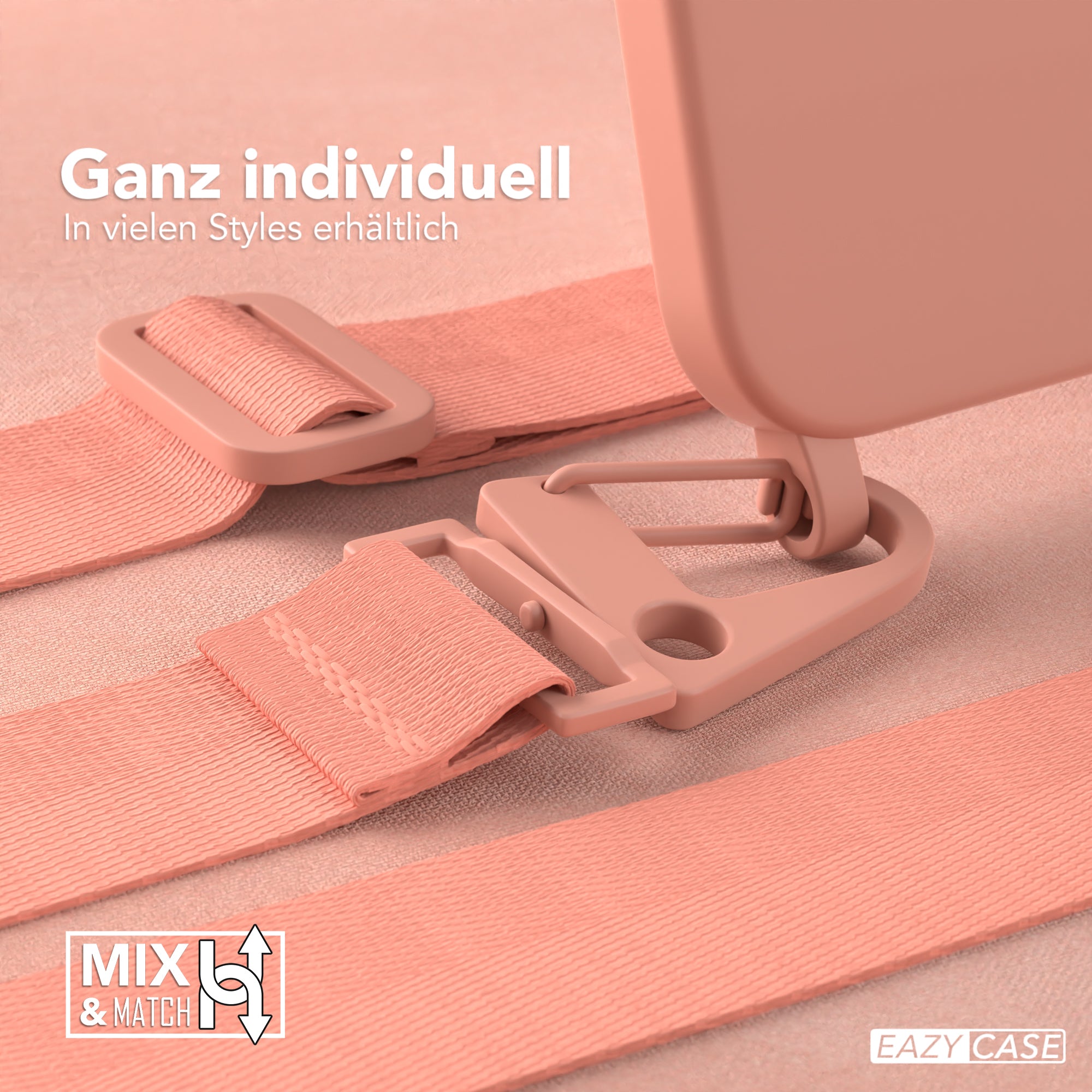 iPhone 15 Silikonhülle + breites Band