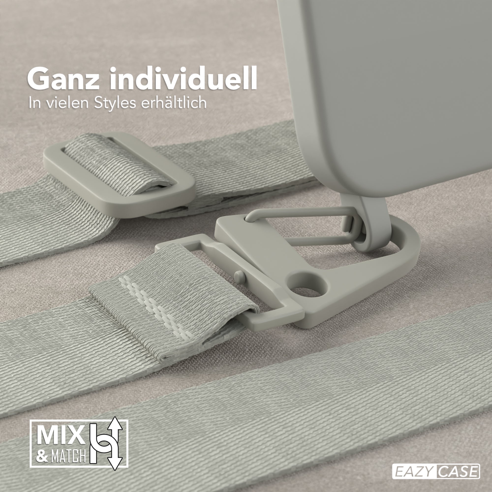 iPhone 15 Silikonhülle + breites Band