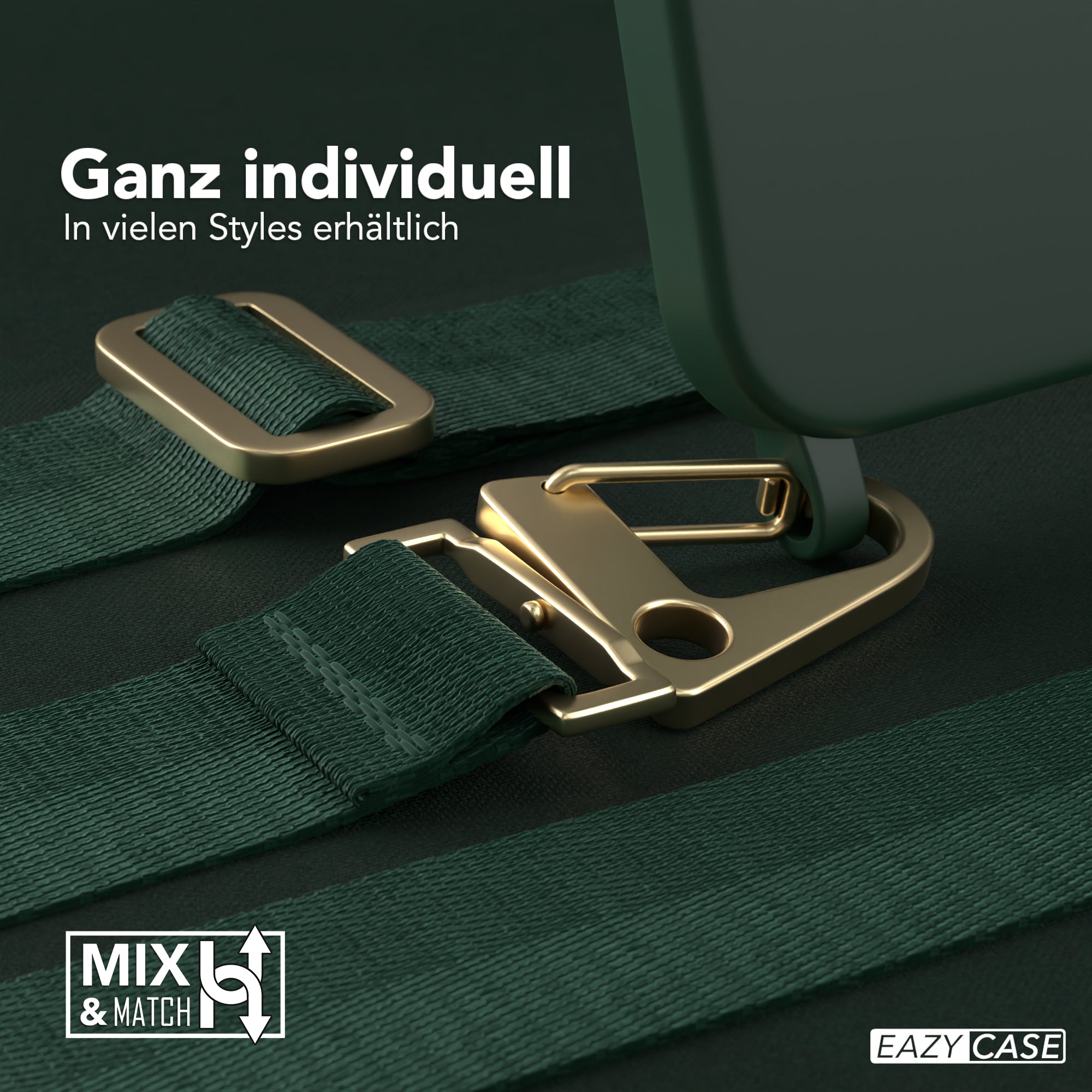 iPhone 15 Silikonhülle + breites Band