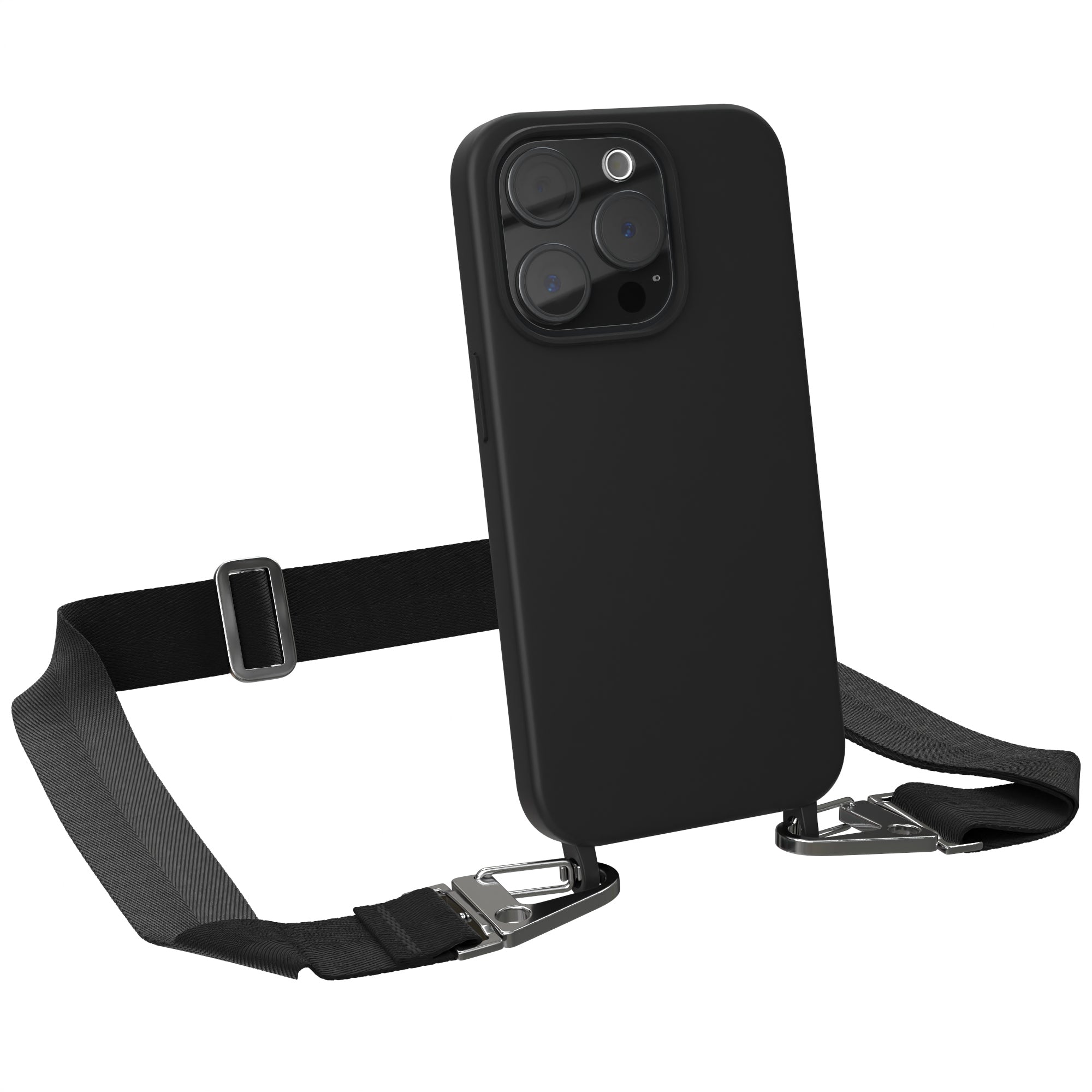 iPhone 15 Pro Silikonhülle + breites Band