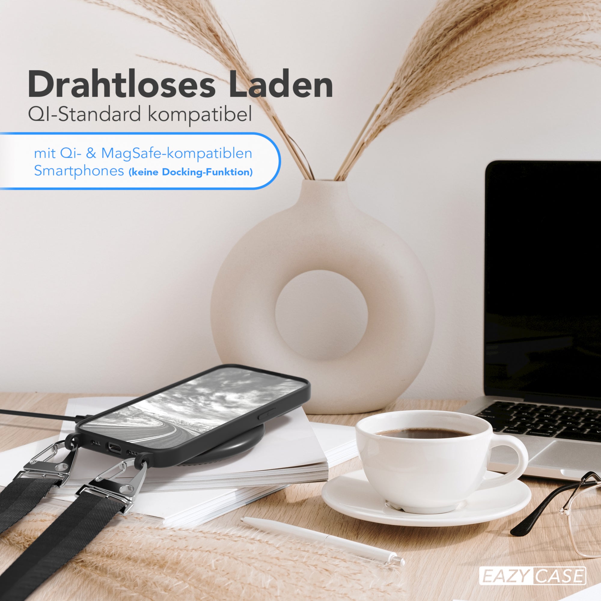 iPhone 15 Pro Silikonhülle + breites Band