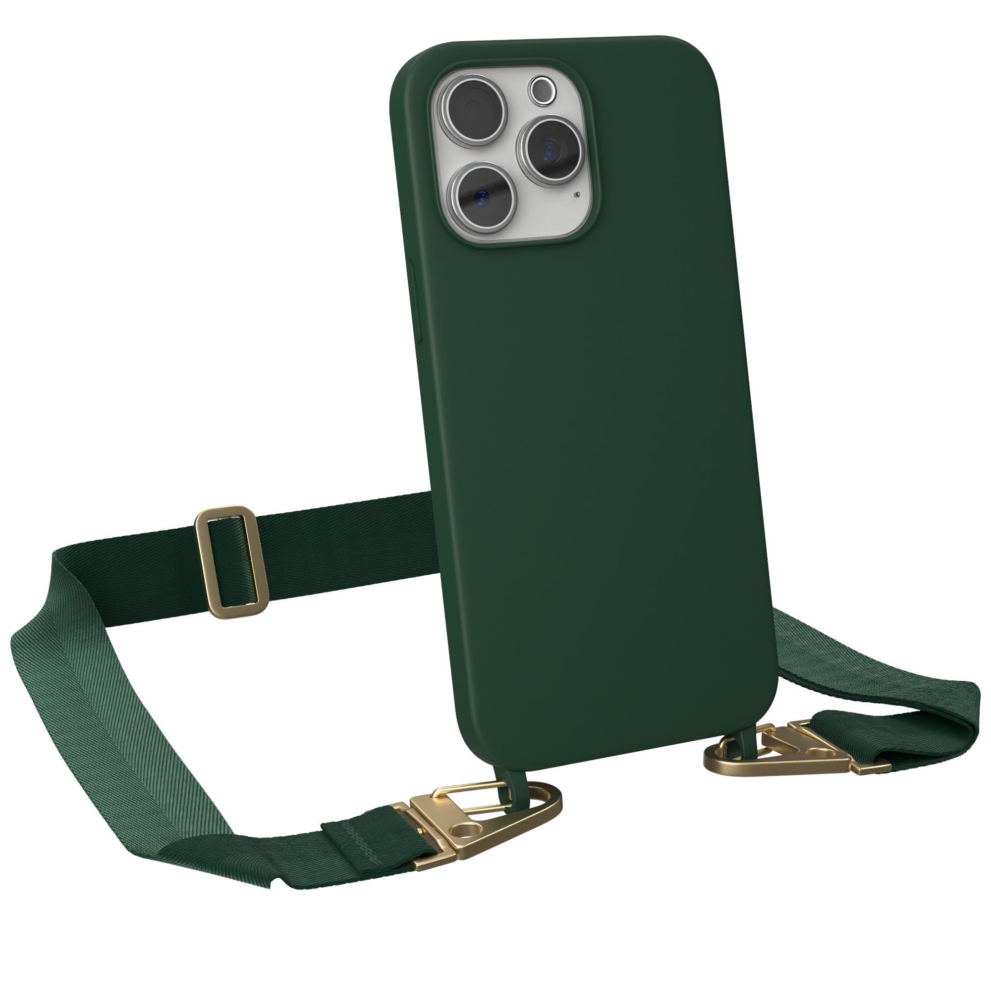 iPhone 15 Pro Max Silikonhülle + breites Band