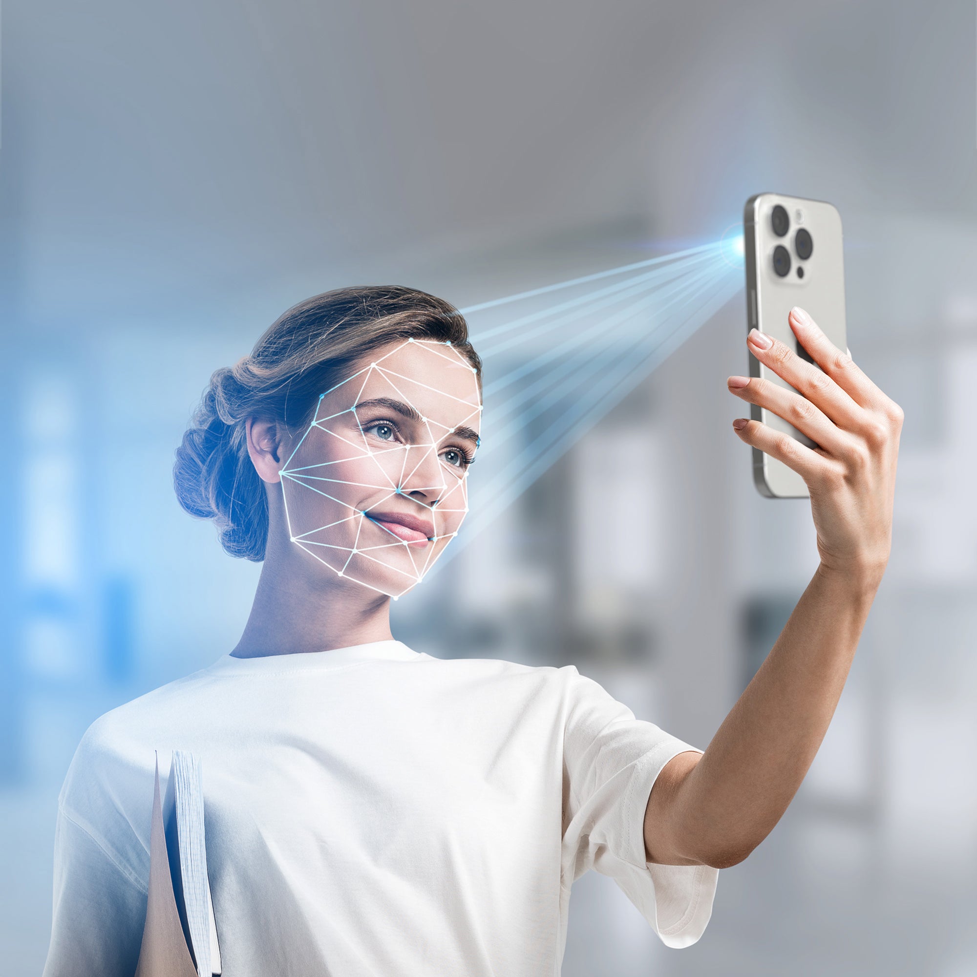 iPhone 15 Pro 2er Set Glasfolie + Installationsrahmen