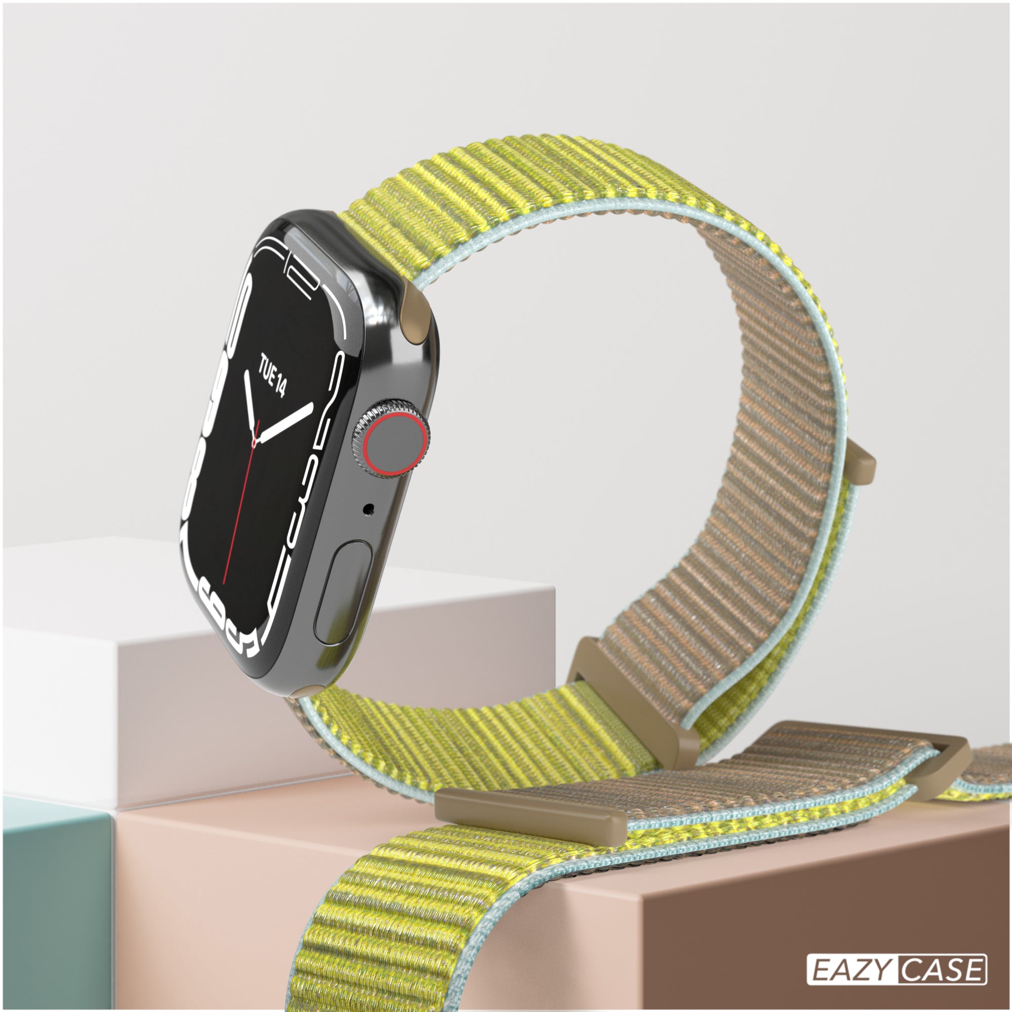 Apple Watch Nylon Armband mit Klettverschluss EAZY CASE Sport Loop