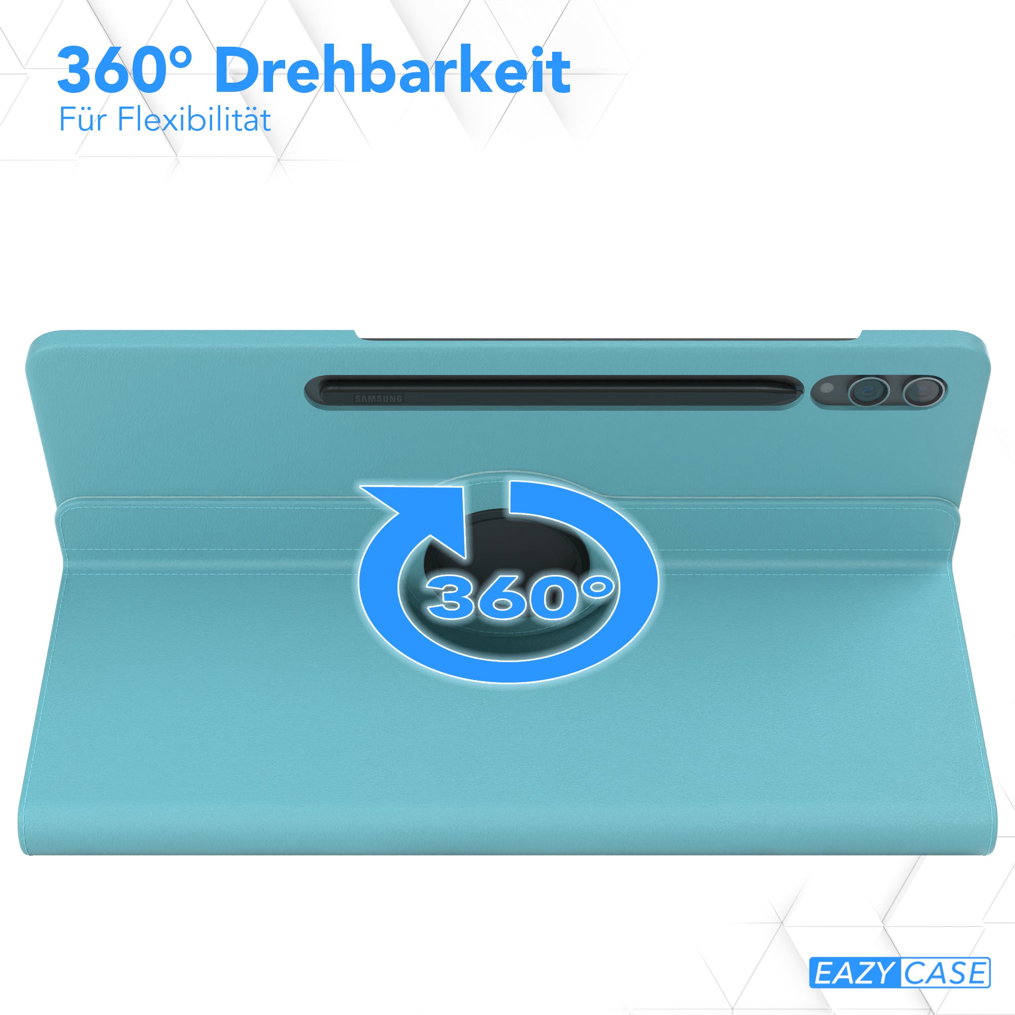 Galaxy Tab S9 Plus drehbare Hülle