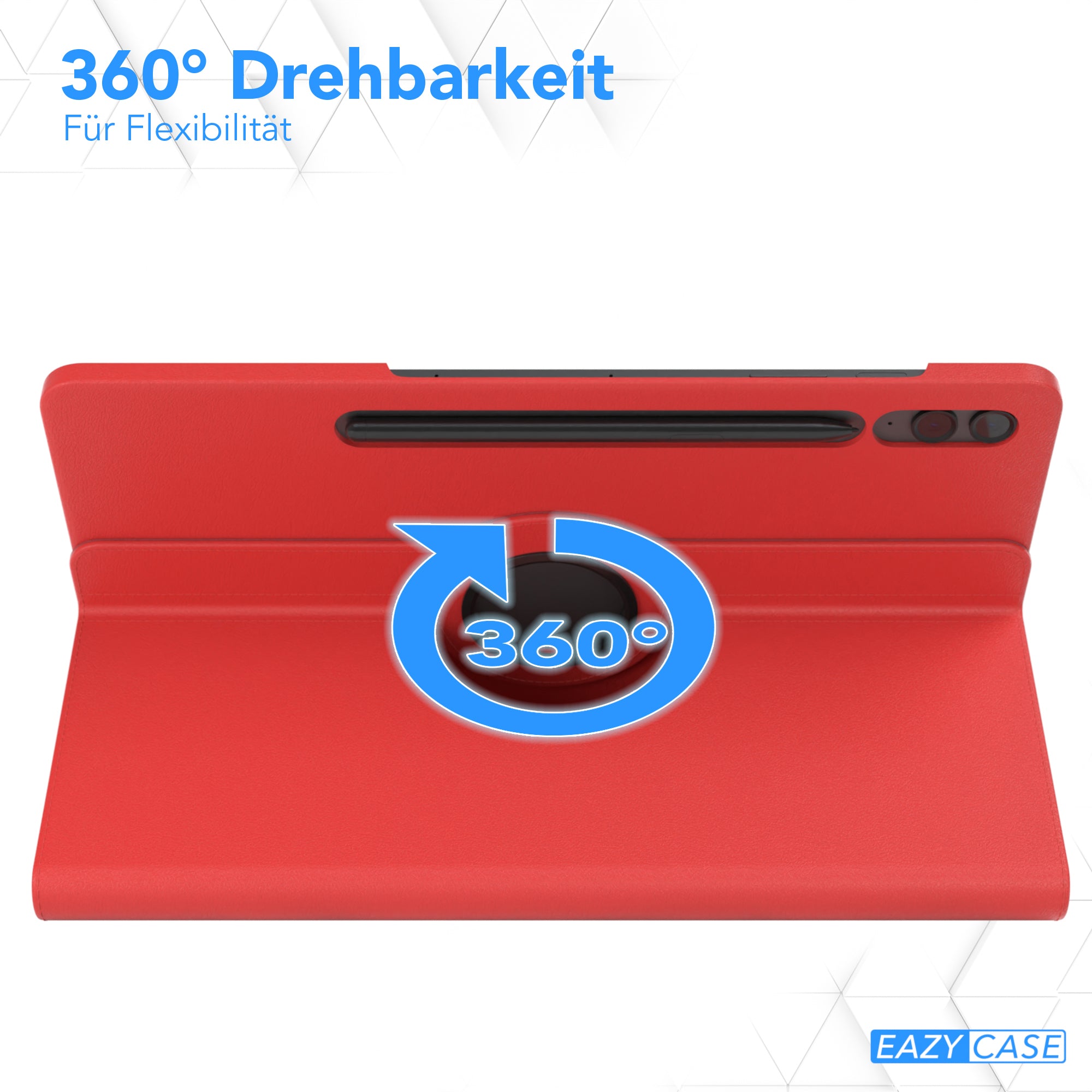 Galaxy Tab S9 FE Plus drehbare Hülle