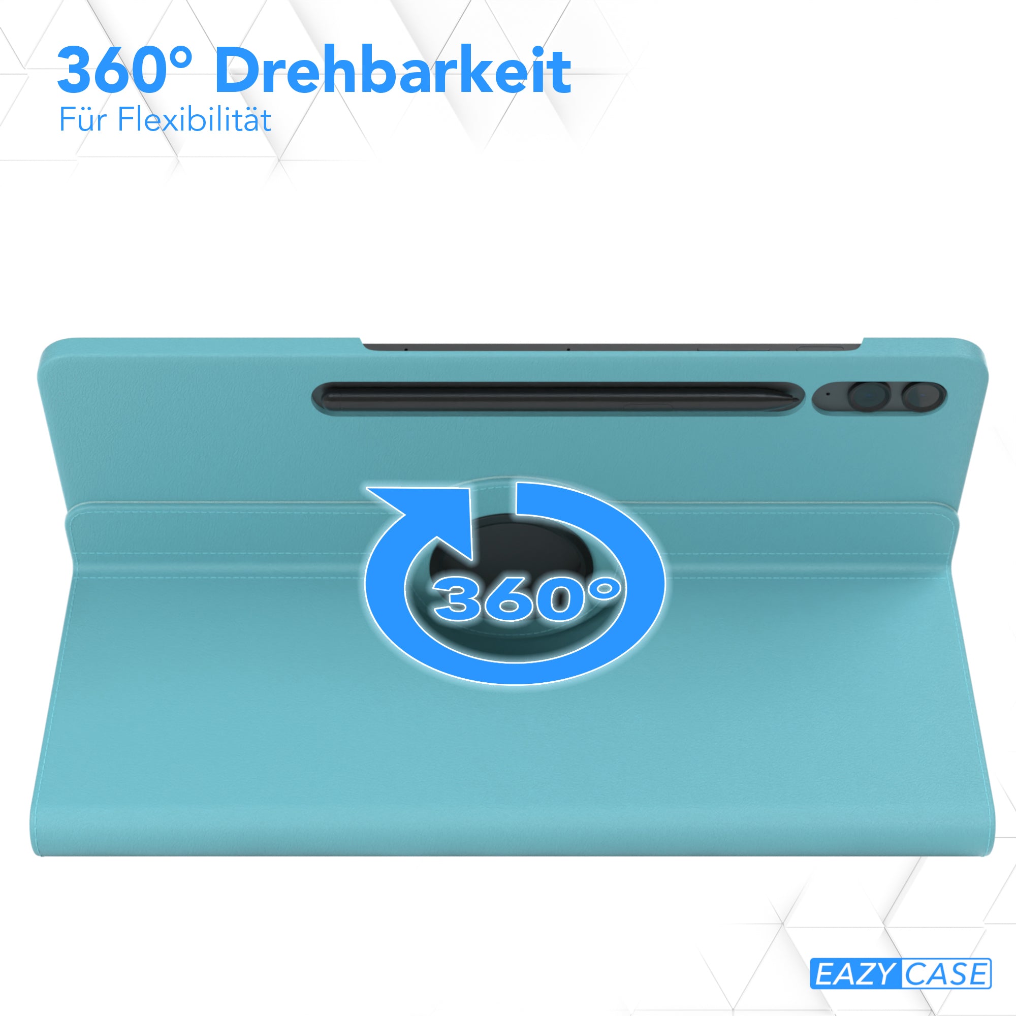 Galaxy Tab S9 FE Plus drehbare Hülle