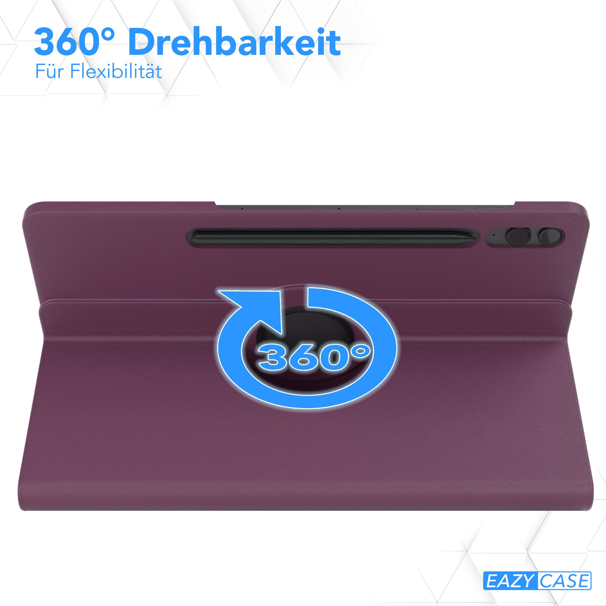 Galaxy Tab S9 FE Plus drehbare Hülle