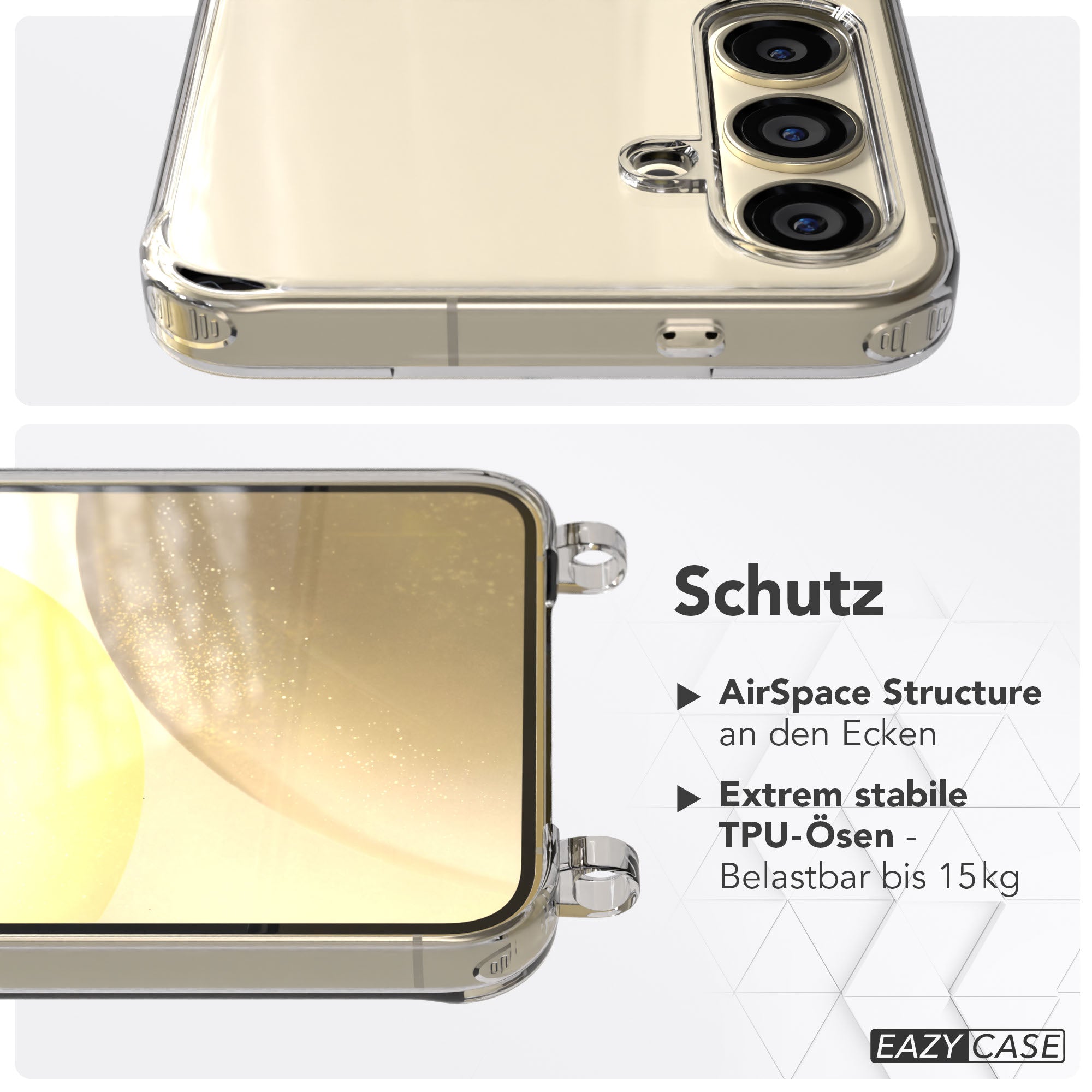 Galaxy S24 Plus Schutzhülle für Handyketten