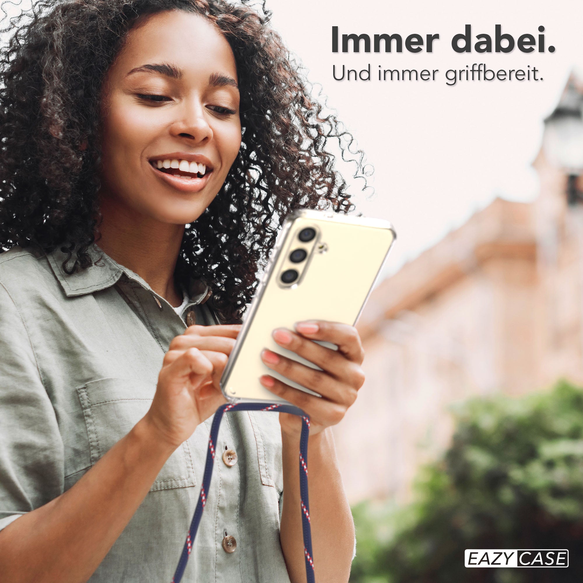 Galaxy S24 Plus Schutzhülle für Handyketten