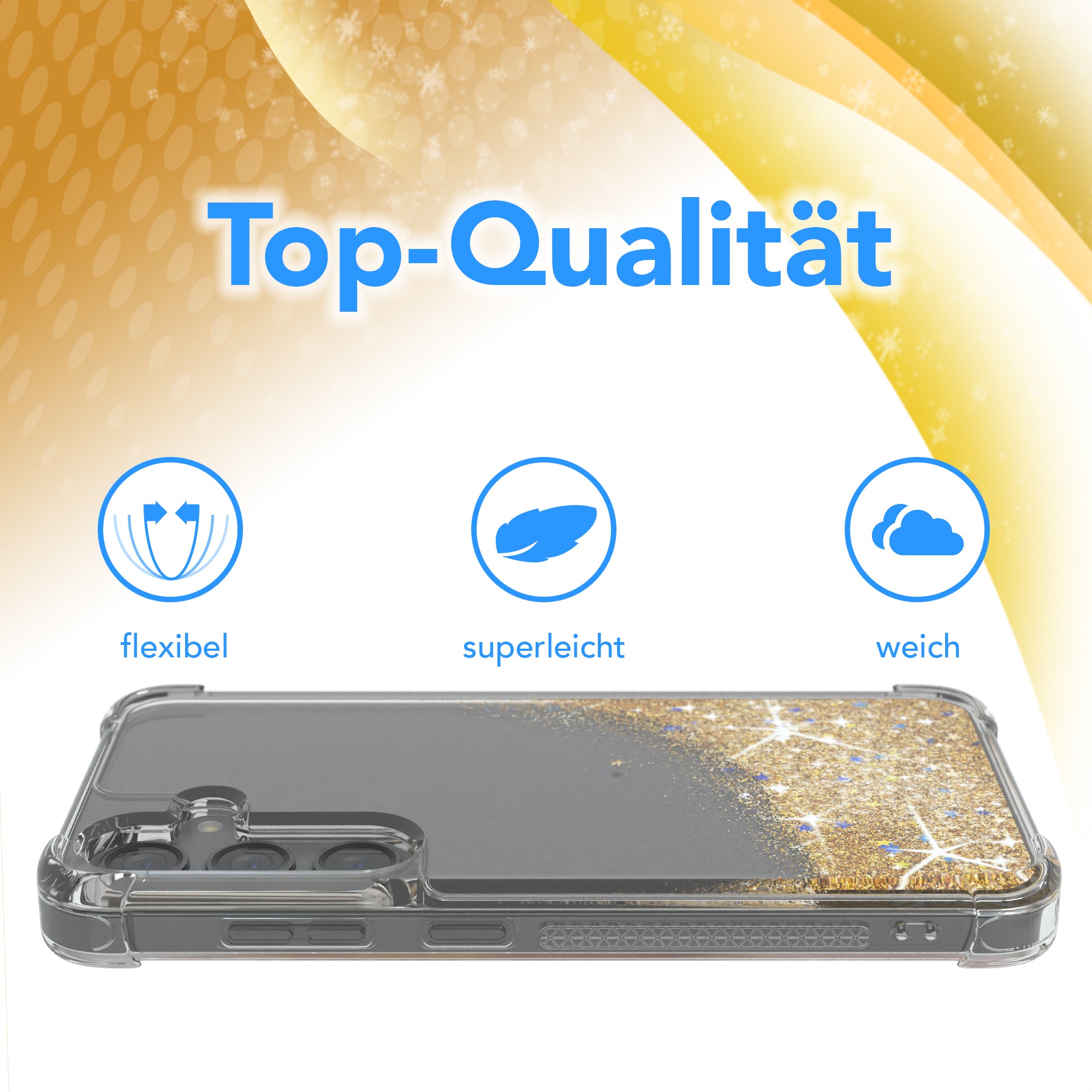 Galaxy S24 Glitzerhülle