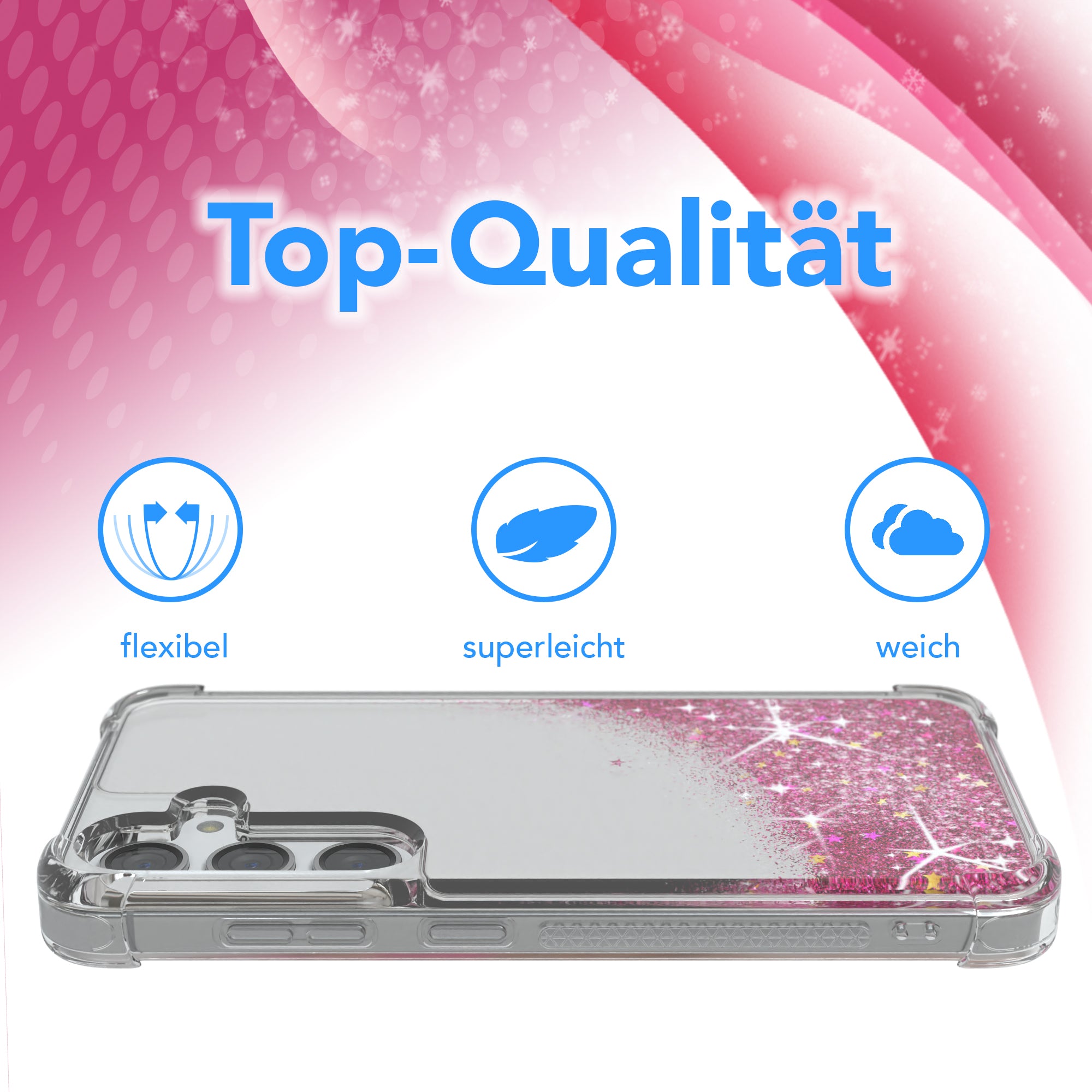 Galaxy S24 Glitzerhülle