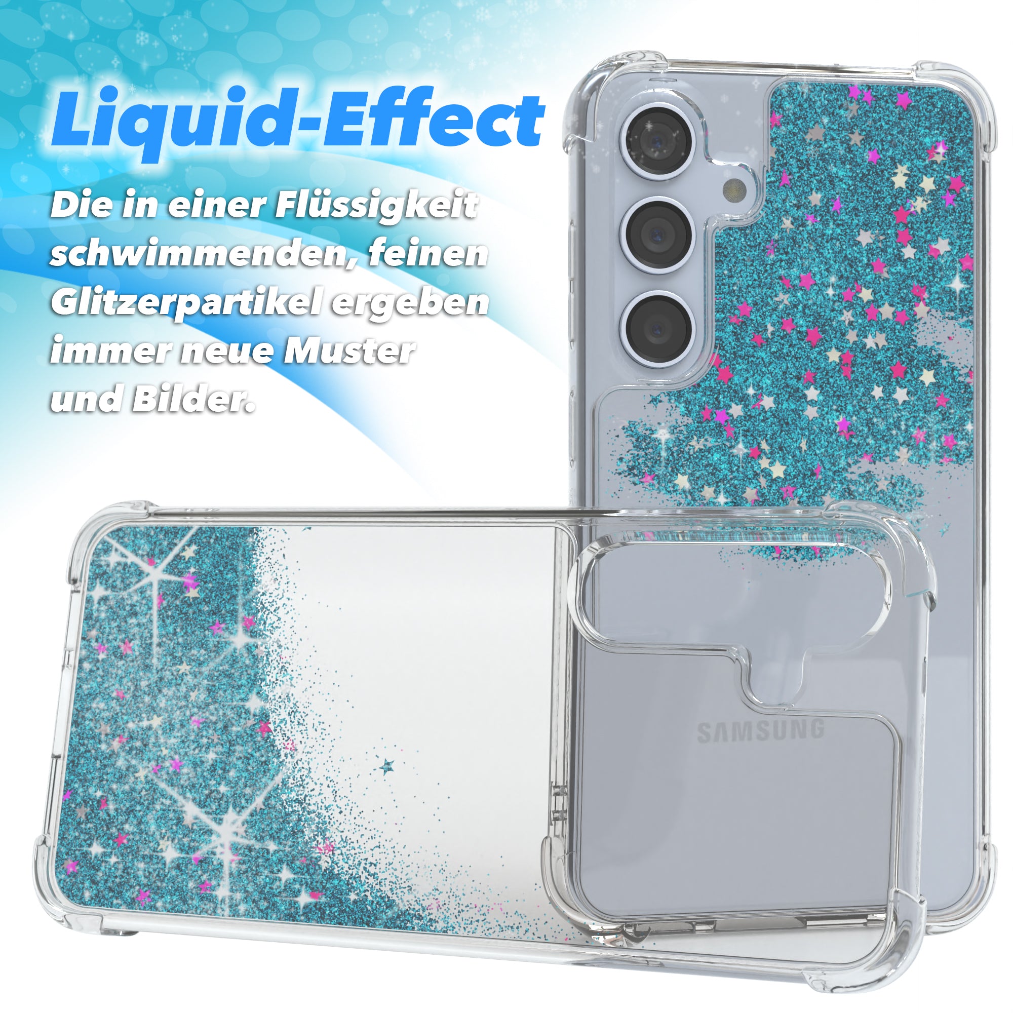 Galaxy S24 Glitzerhülle