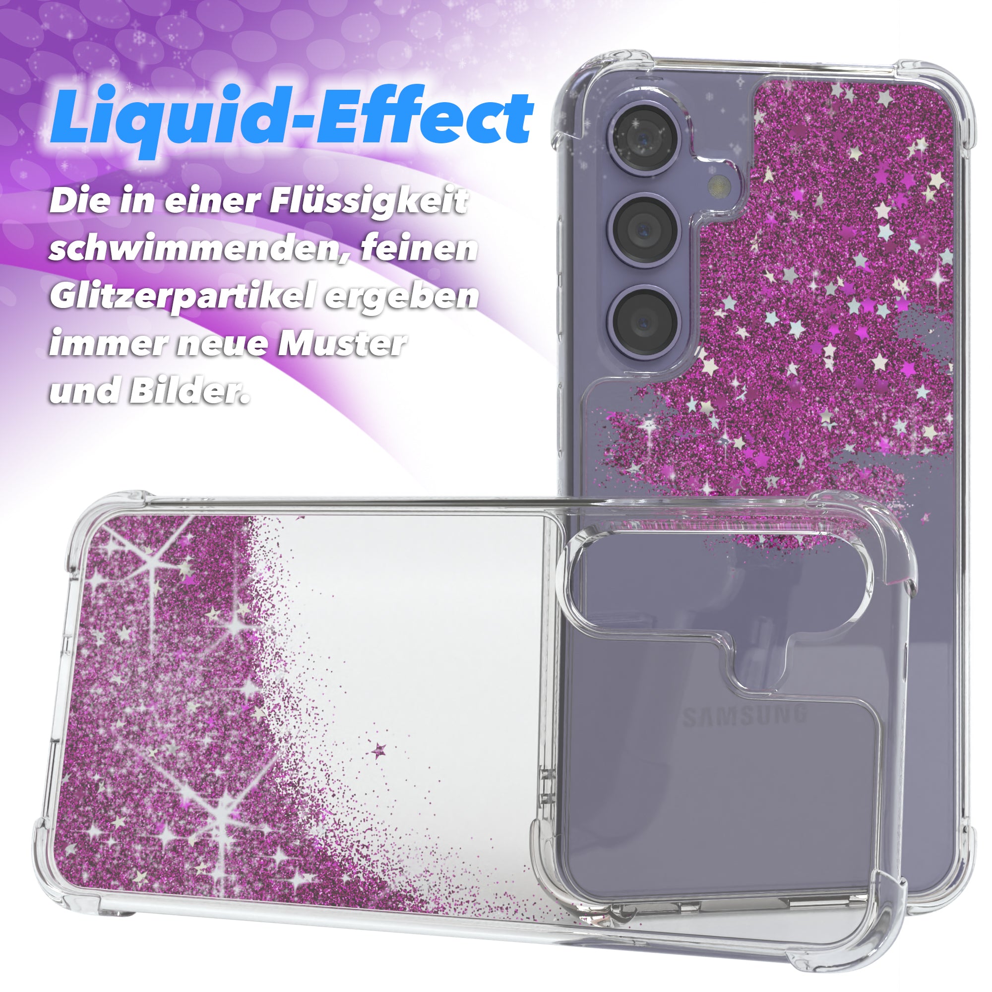 Galaxy S24 Glitzerhülle