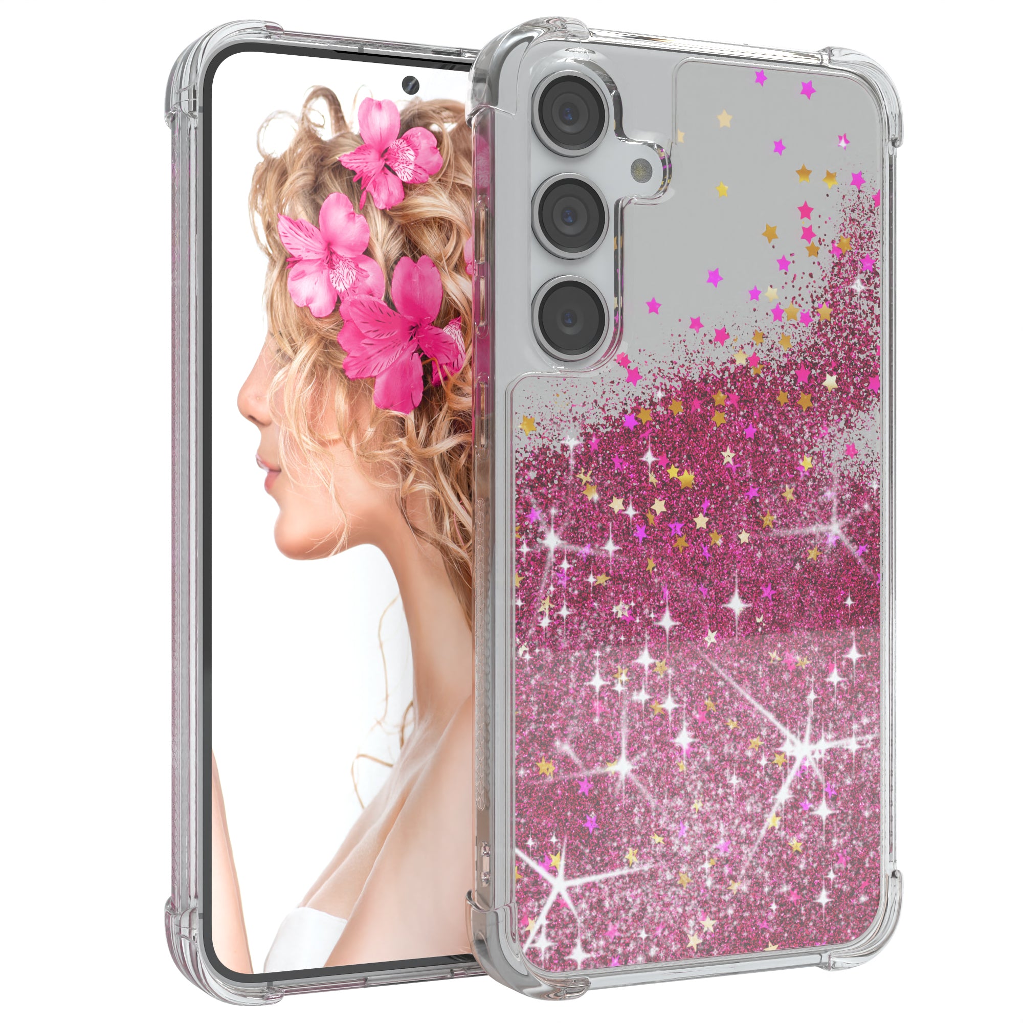 Galaxy S24 Plus Glitzerhülle
