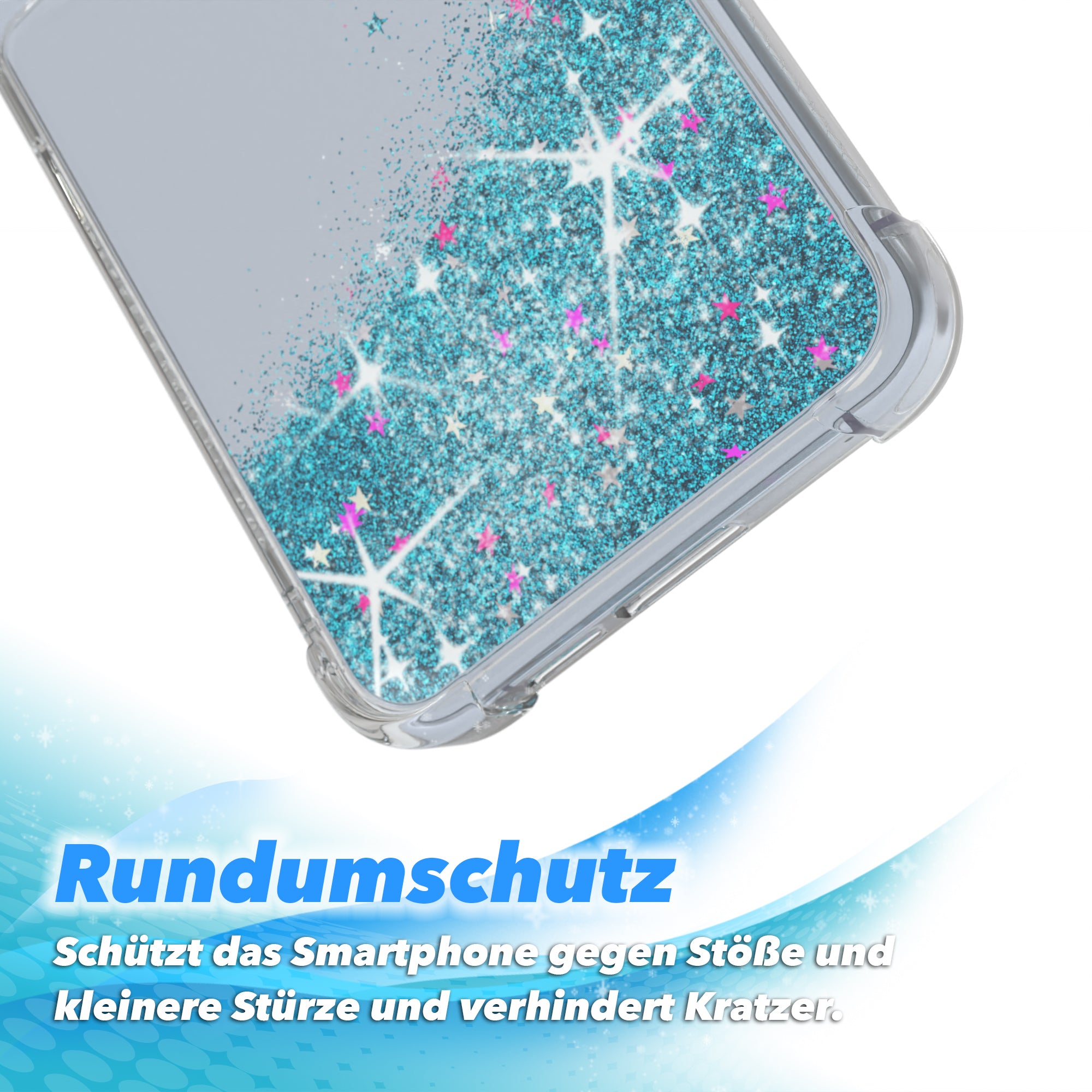 Galaxy S24 Plus Glitzerhülle