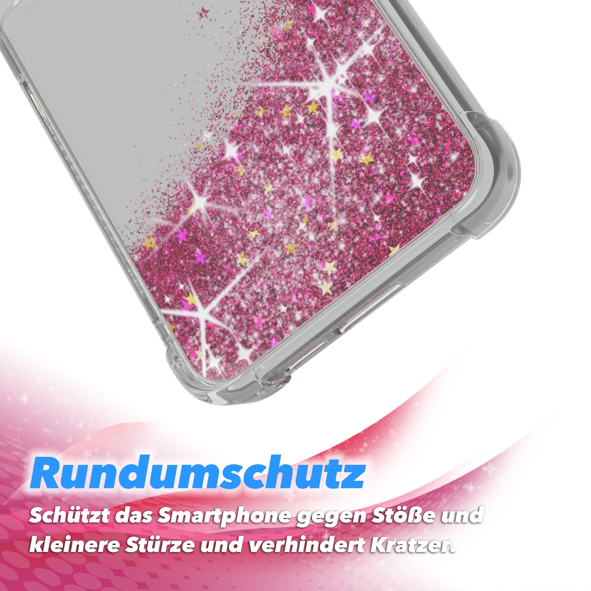 Galaxy S24 Plus Glitzerhülle