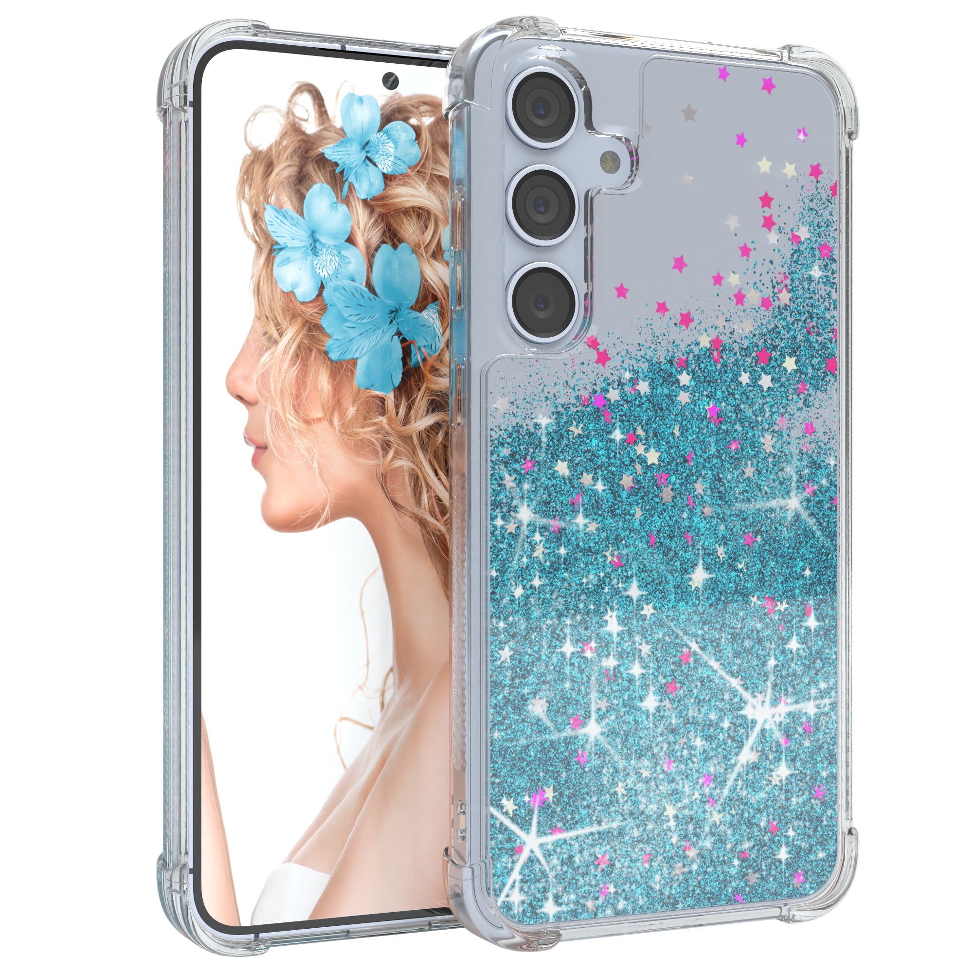 Galaxy S24 Plus Glitzerhülle