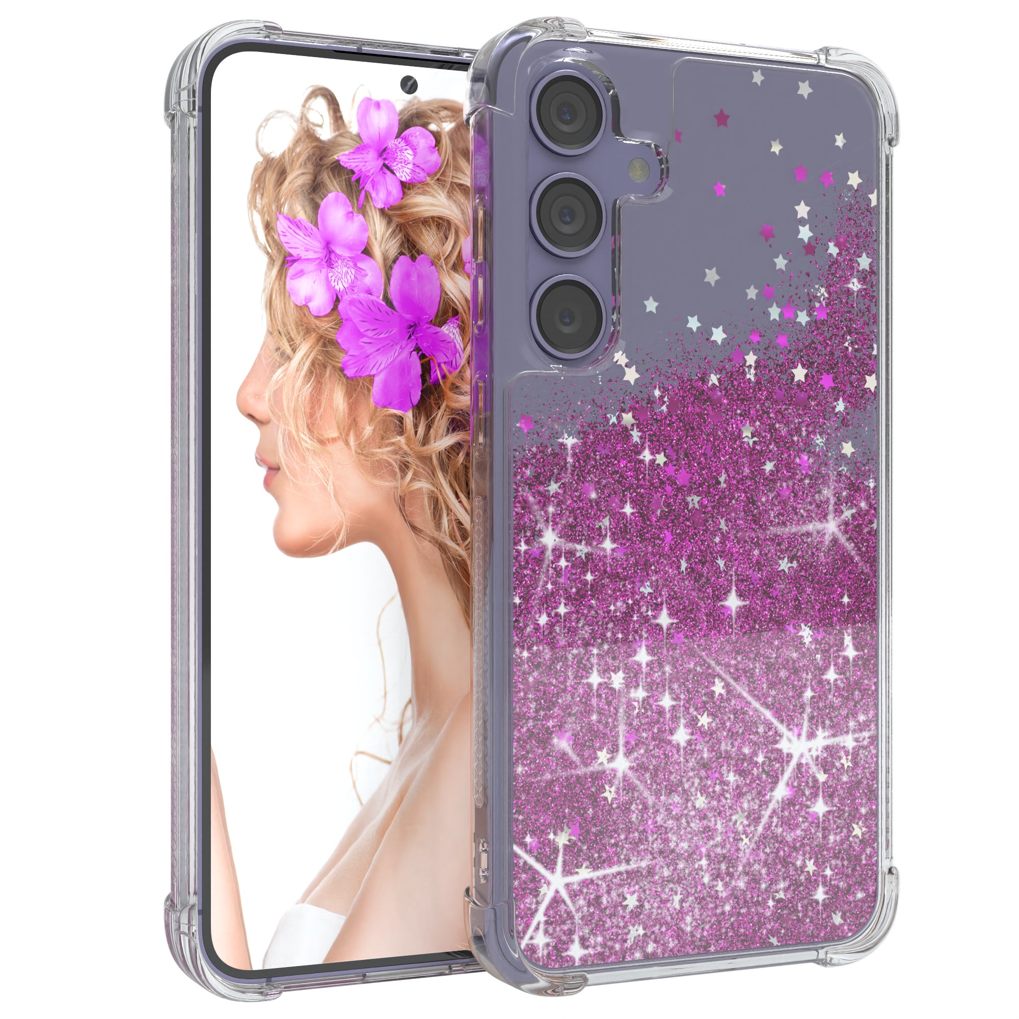 Galaxy S24 Plus Glitzerhülle