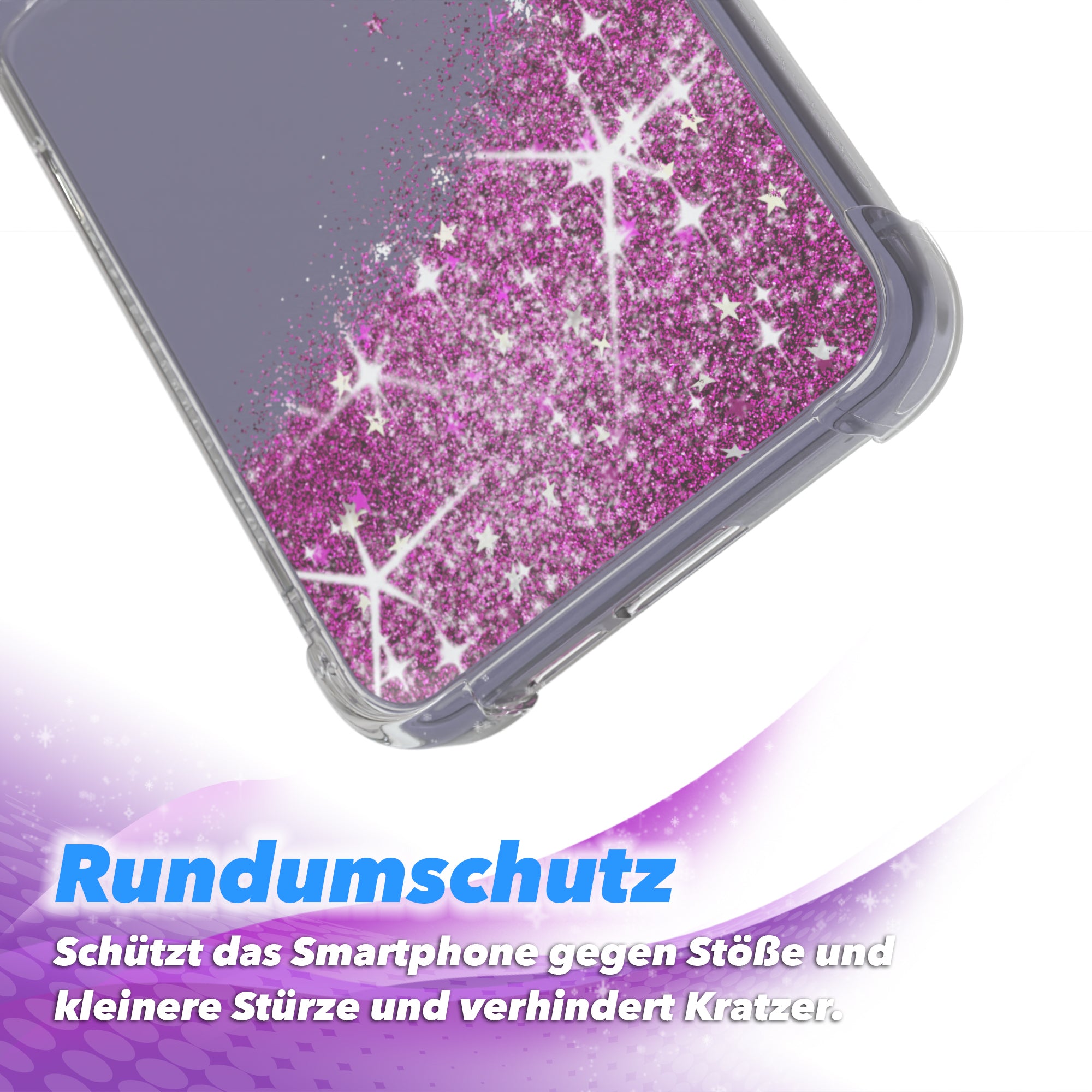 Galaxy S24 Plus Glitzerhülle