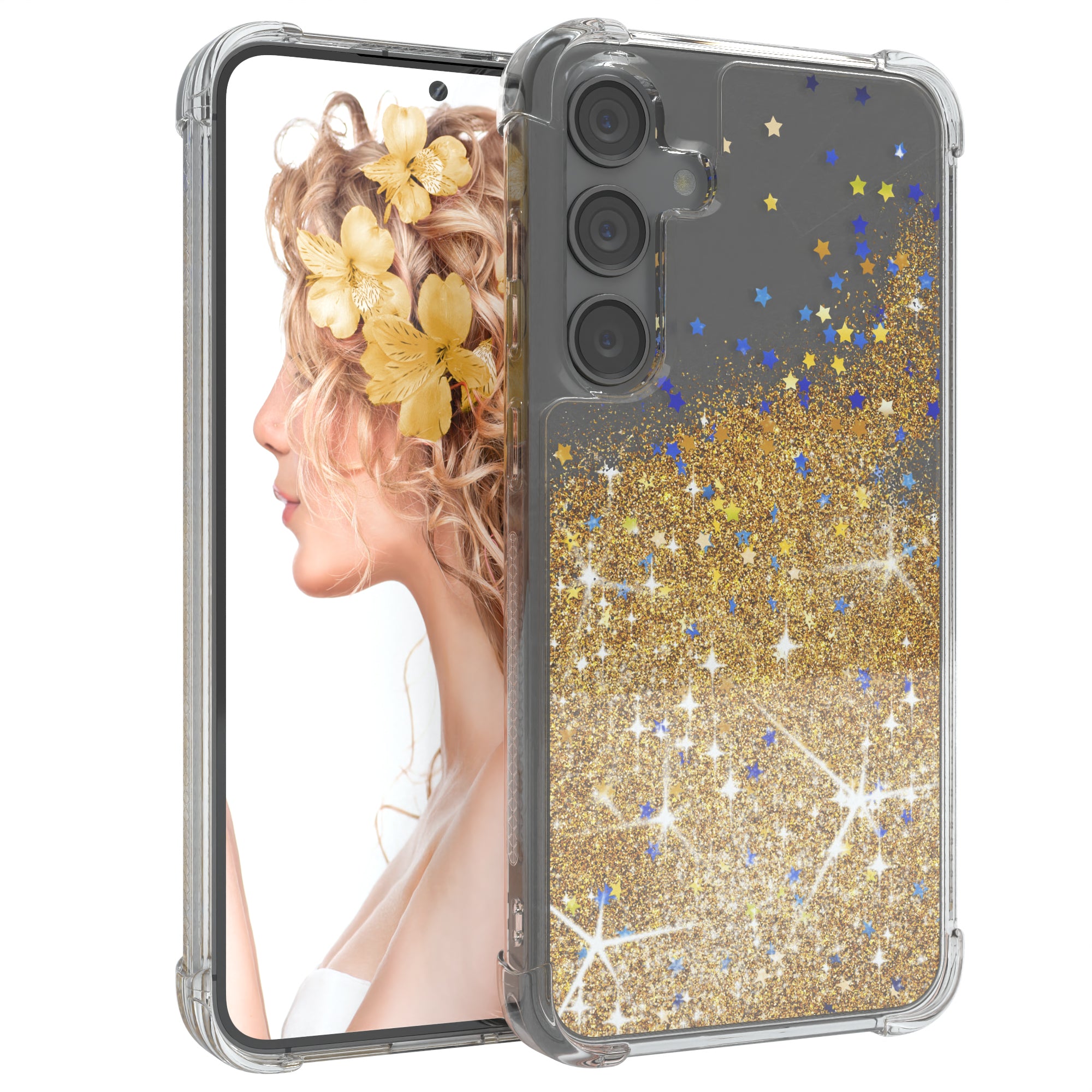 Galaxy S24 Plus Glitzerhülle